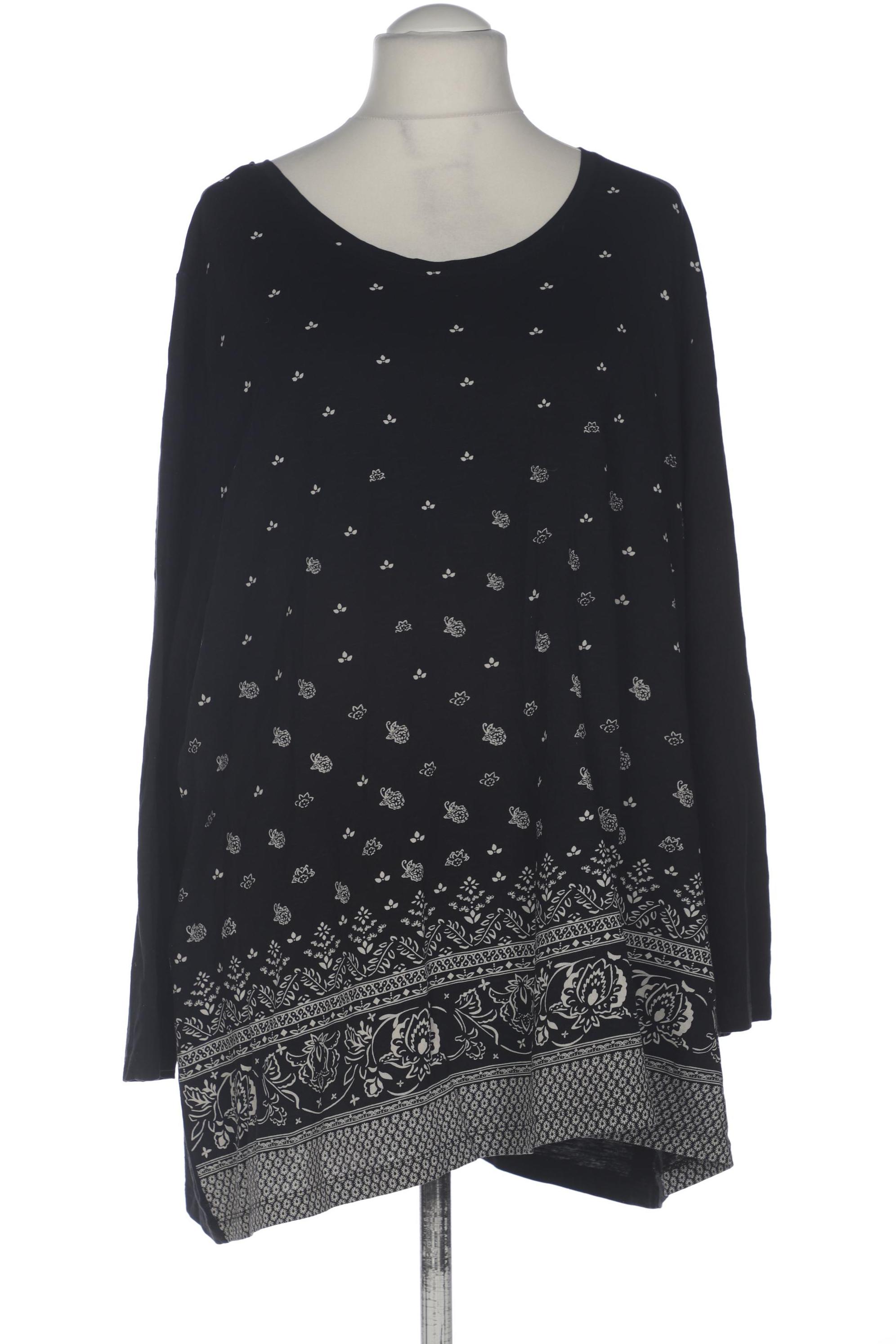 

Miamoda Damen Langarmshirt, schwarz, Gr. 58