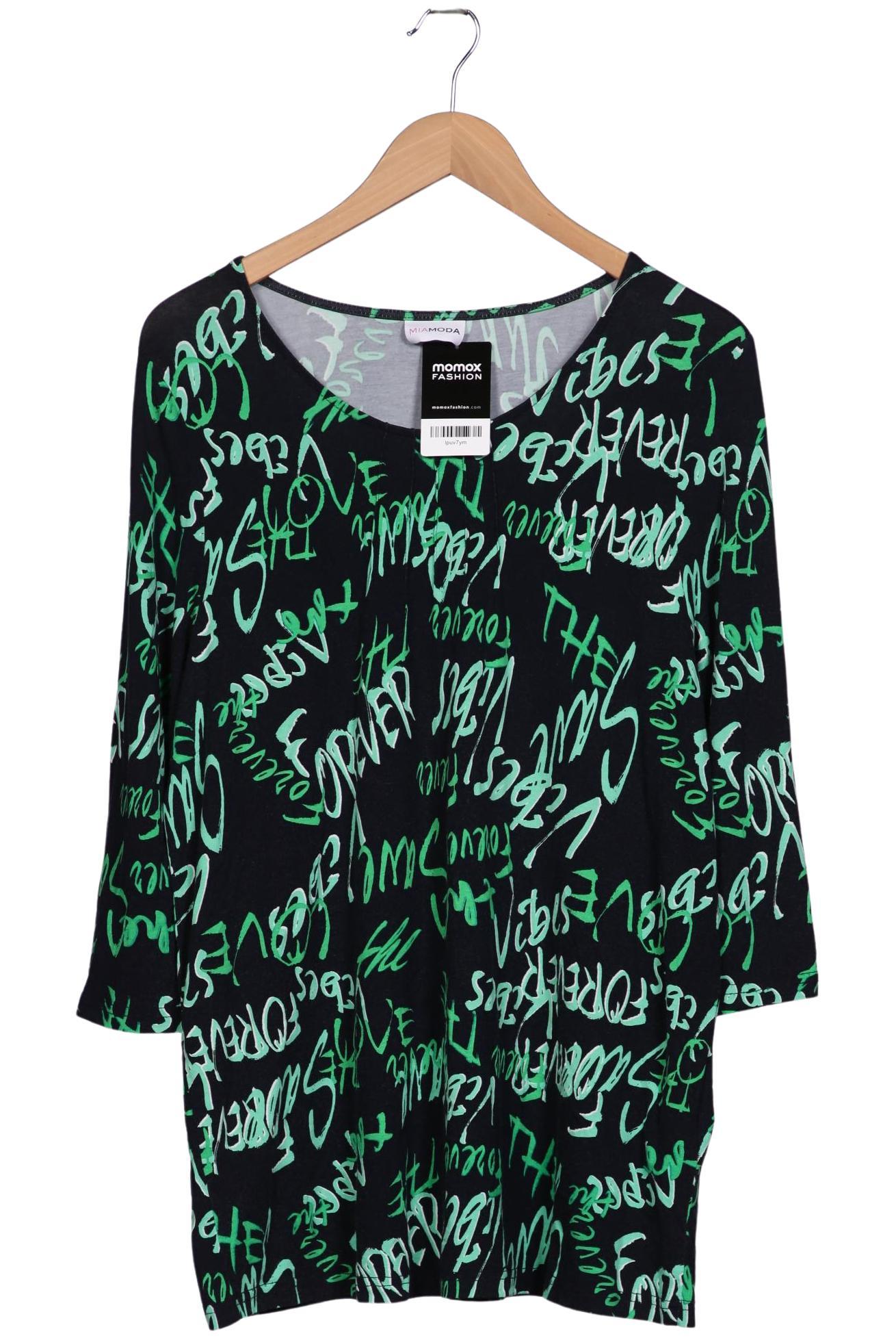 

Miamoda Damen Langarmshirt, mehrfarbig, Gr. 42