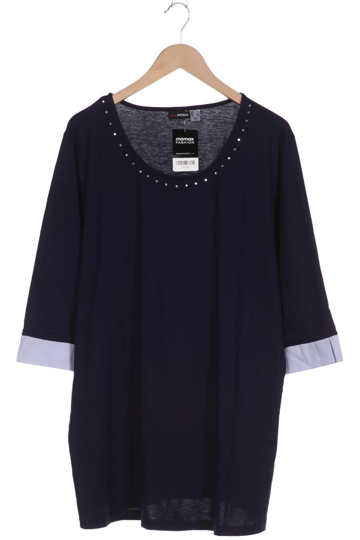 

MIAMODA Damen Langarmshirt, marineblau