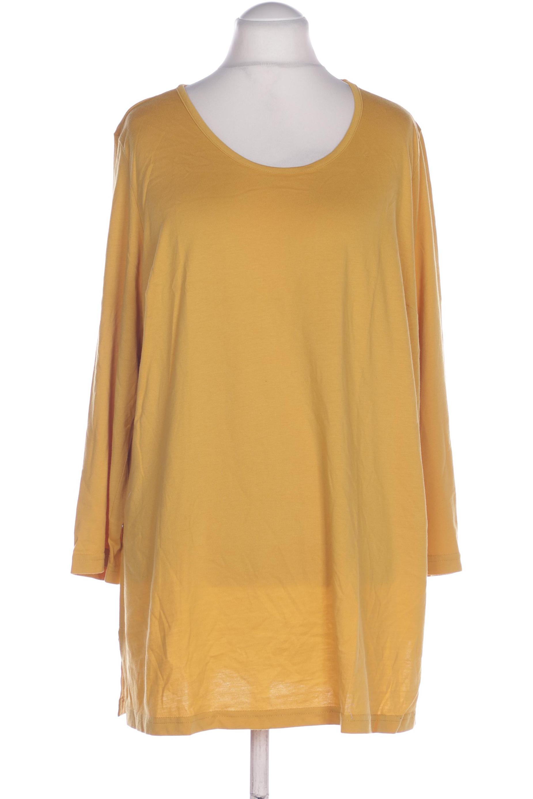 

Miamoda Damen Langarmshirt, gelb, Gr. 52