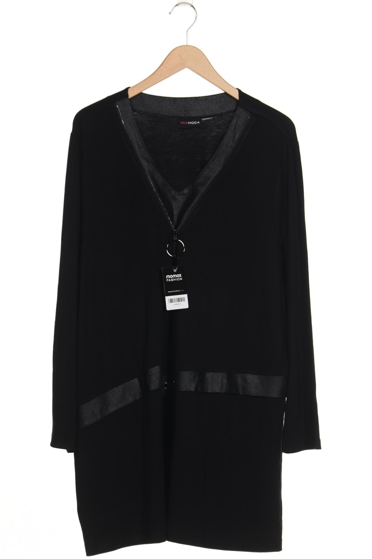 

Miamoda Damen Langarmshirt, schwarz, Gr. 48