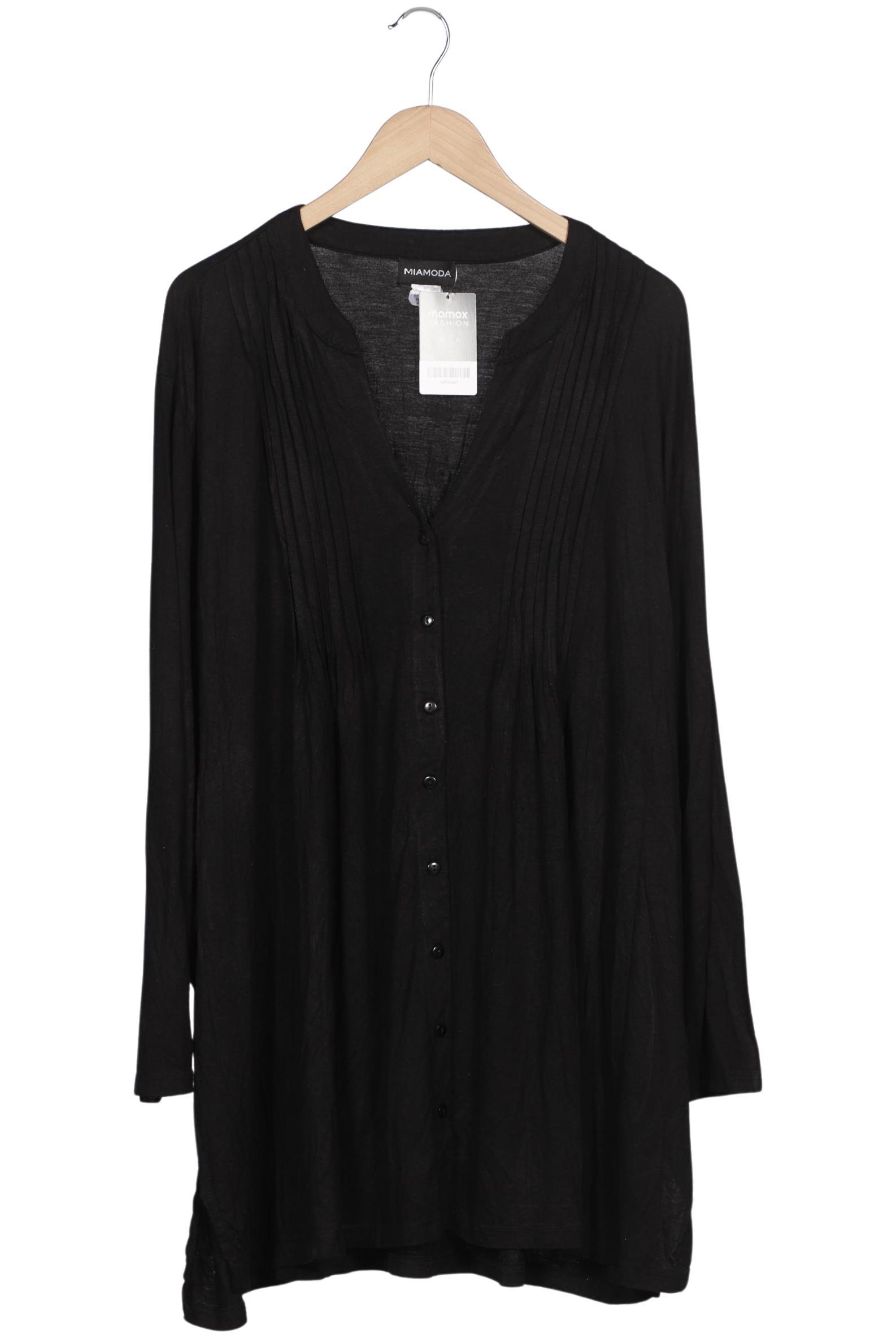 

Miamoda Damen Langarmshirt, schwarz, Gr. 60