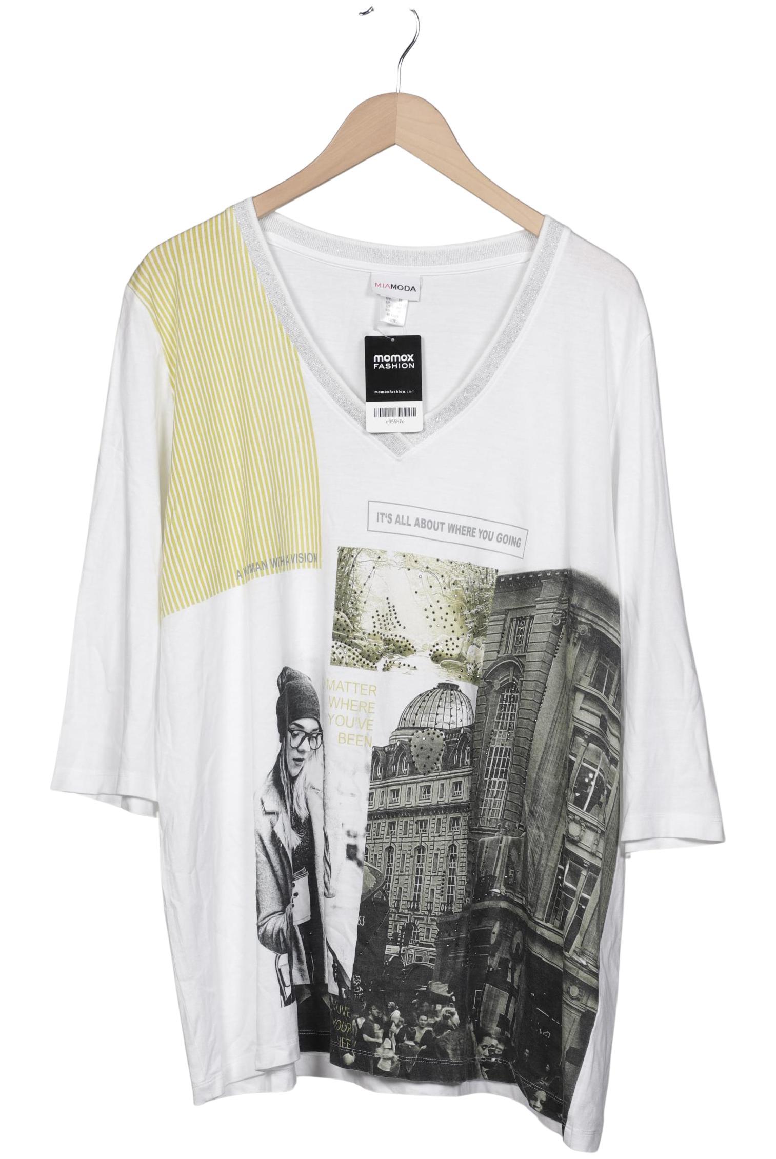Thumbnail - Miamoda Damen Langarmshirt, mehrfarbig, Gr. 52