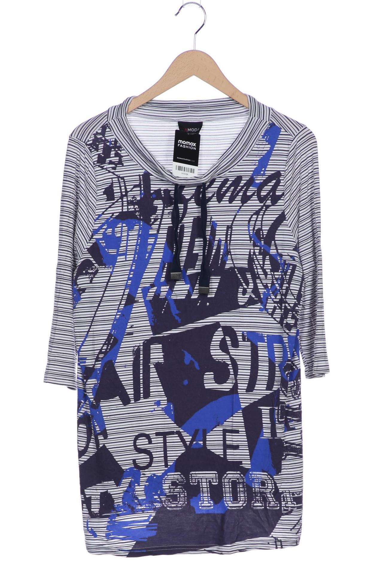 

Miamoda Damen Langarmshirt, mehrfarbig, Gr. 46