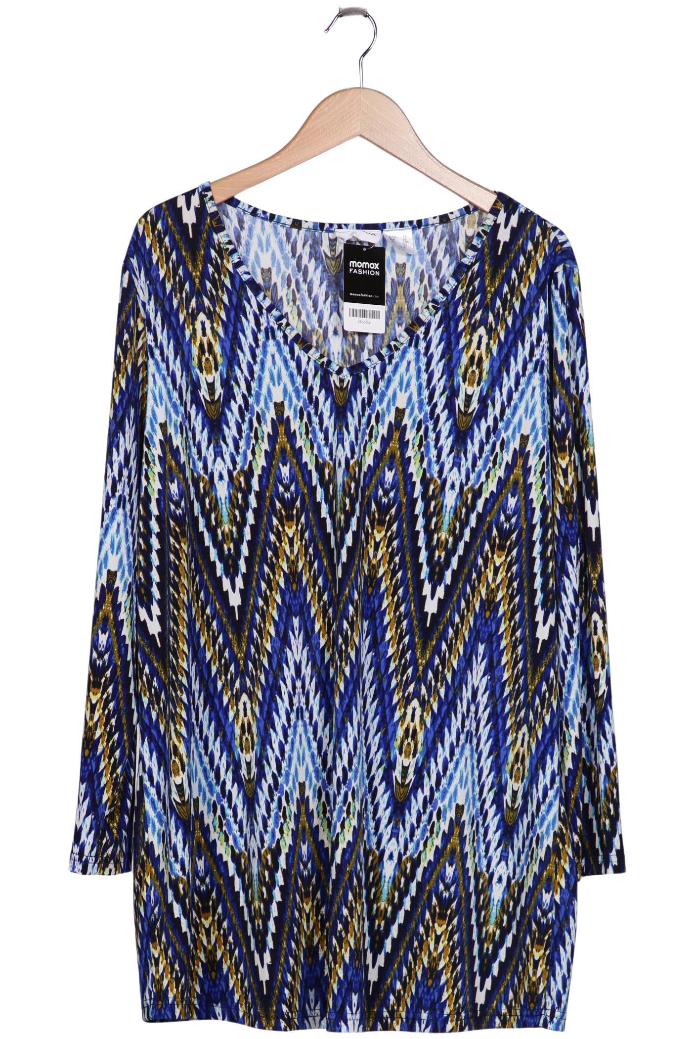 

Miamoda Damen Langarmshirt, mehrfarbig, Gr. 48