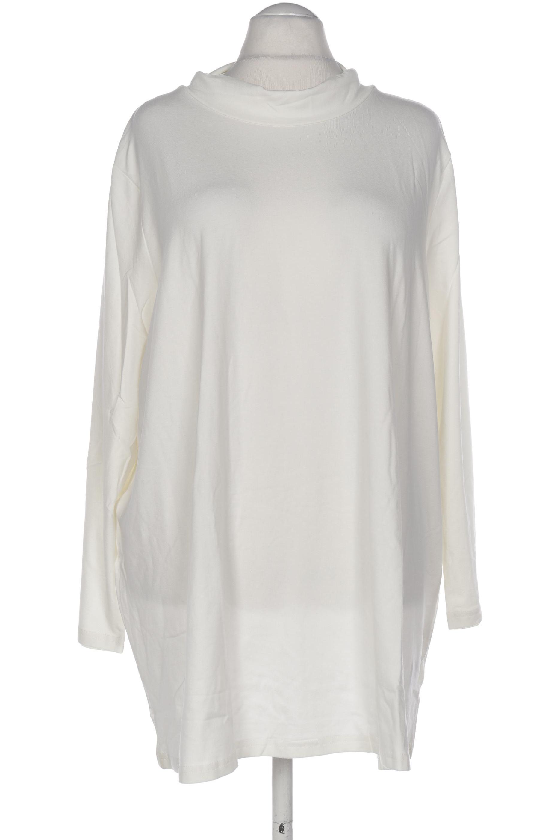 

Miamoda Damen Langarmshirt, weiß, Gr. 58