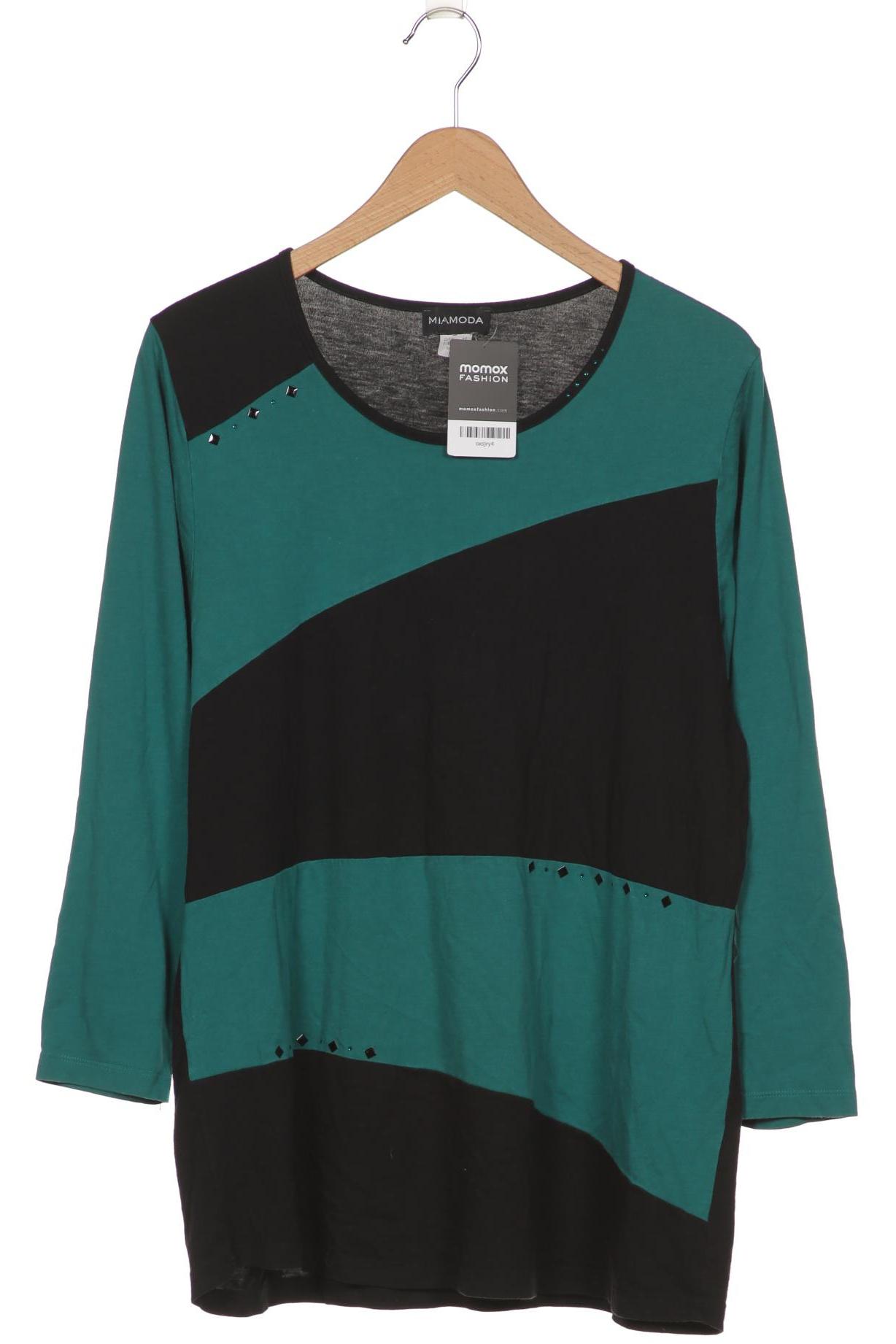 

Miamoda Damen Langarmshirt, schwarz, Gr. 44