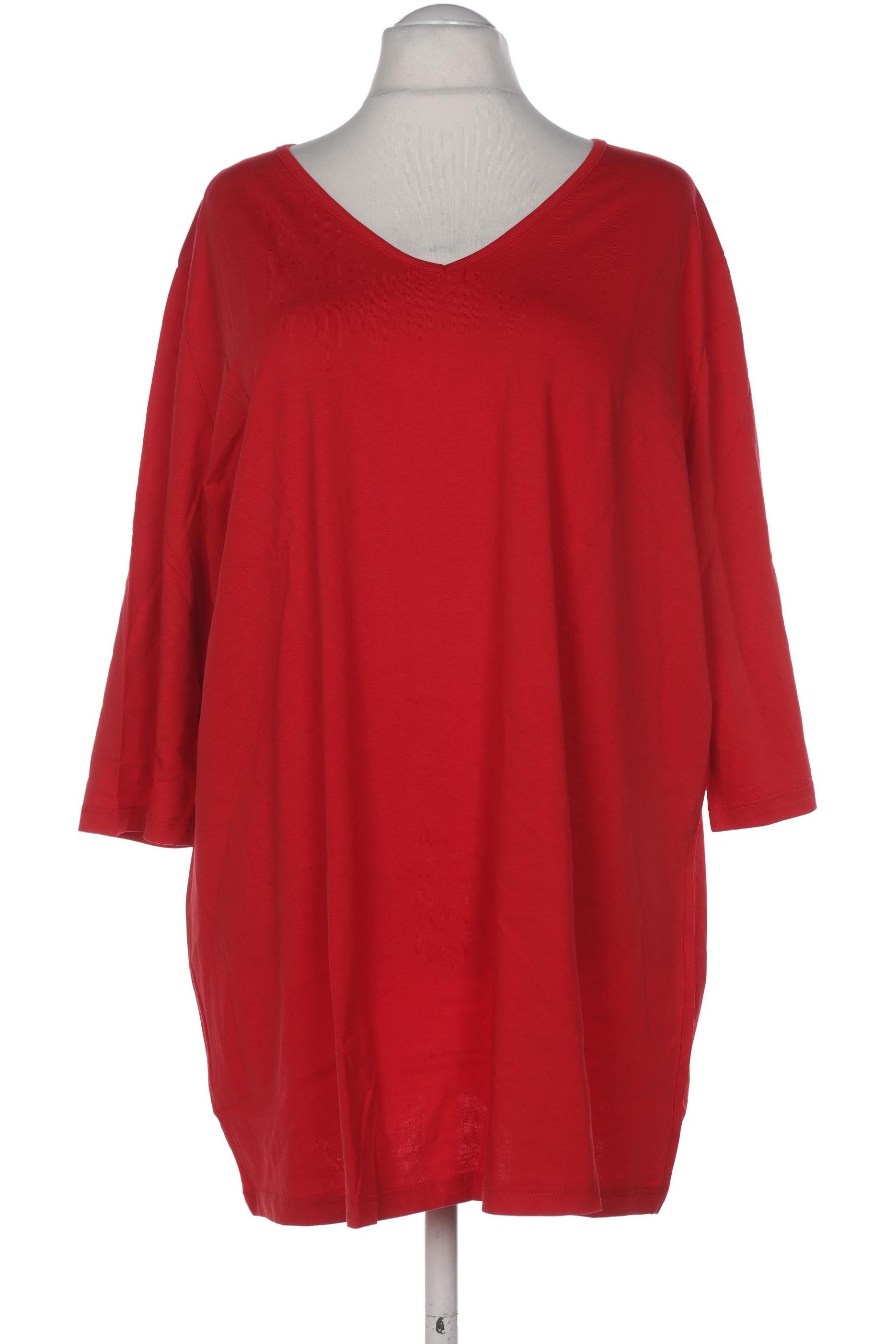 

Miamoda Damen Langarmshirt, rot, Gr. 58