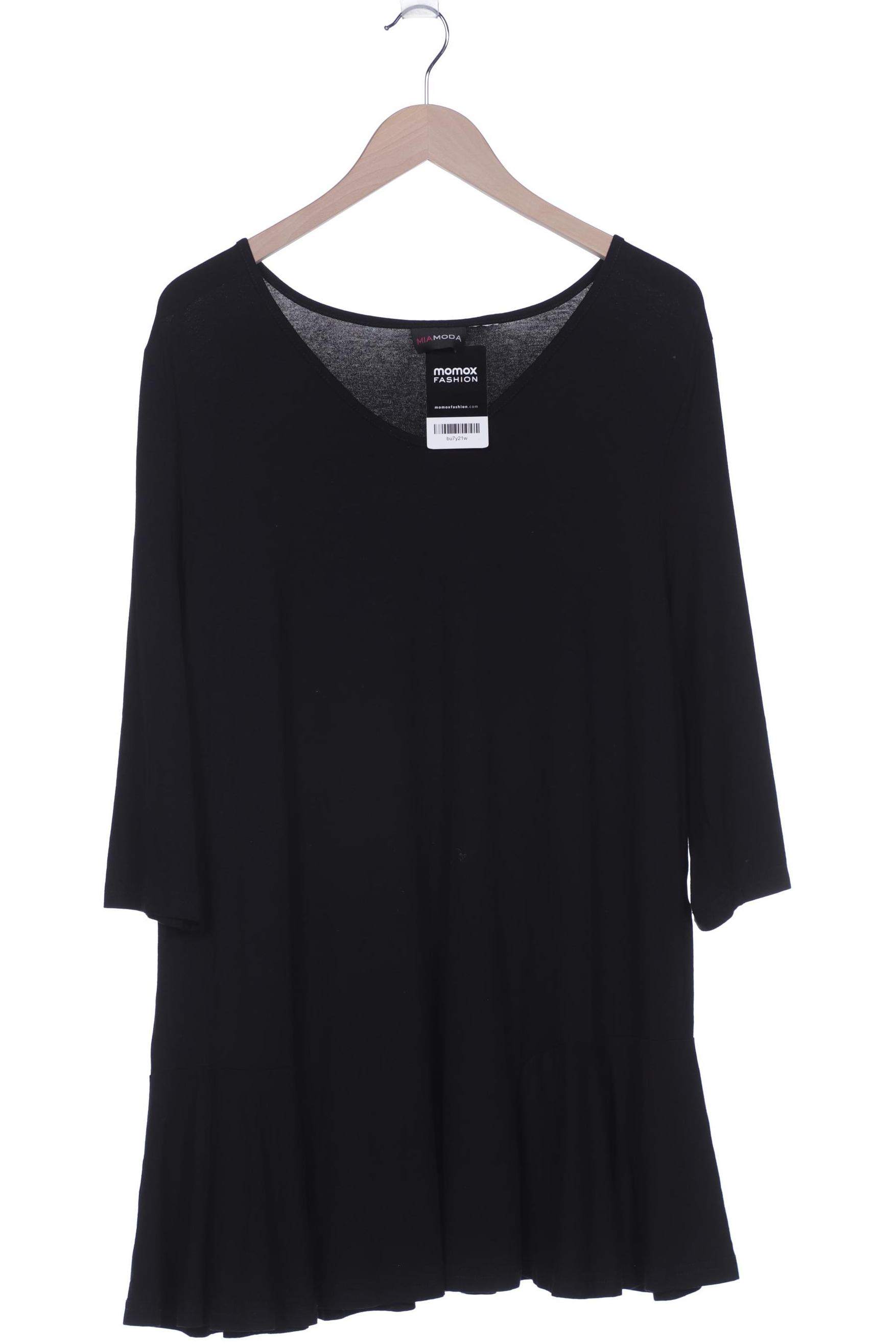 

Miamoda Damen Langarmshirt, schwarz, Gr. 46