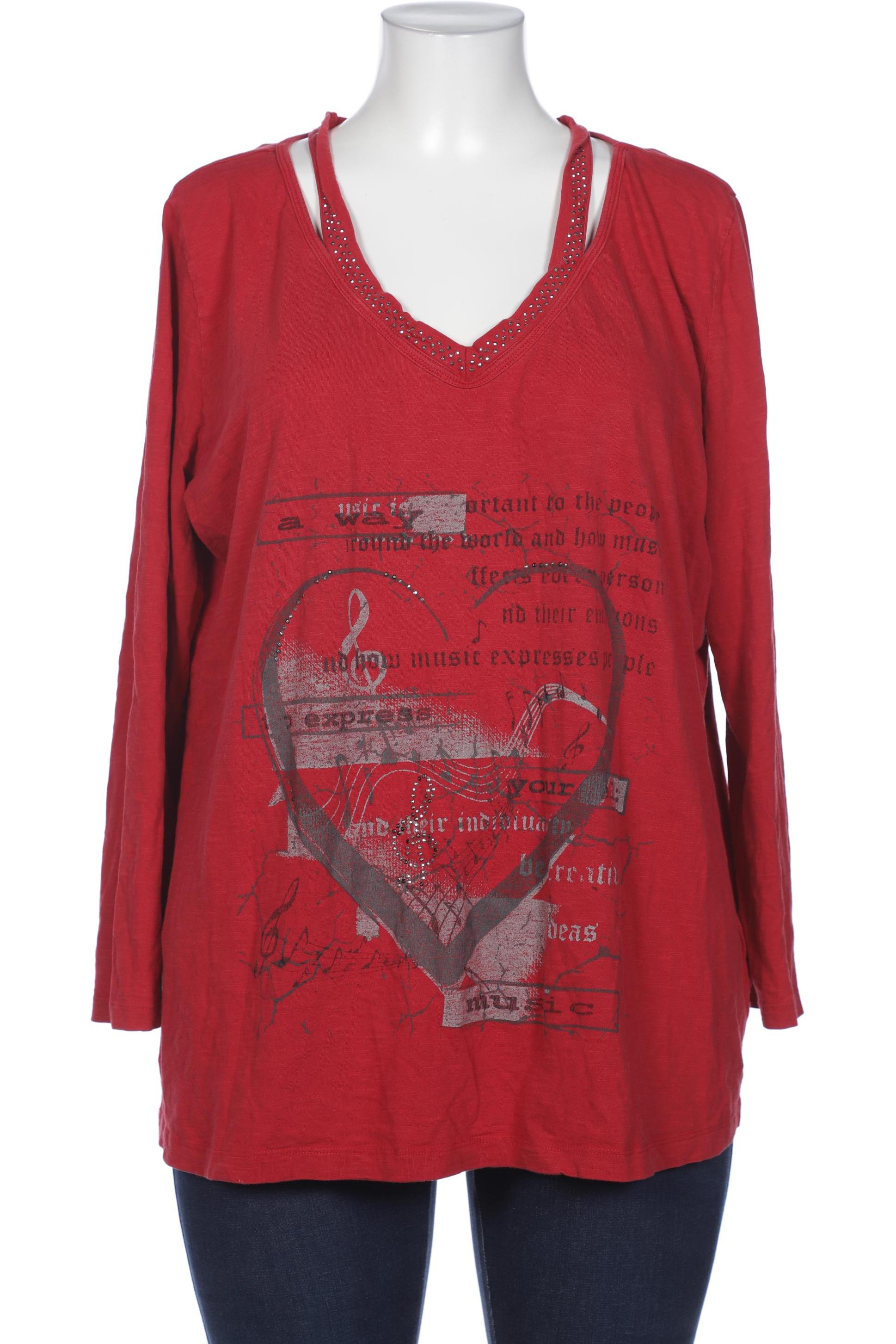 

MIAMODA Damen Langarmshirt, rot