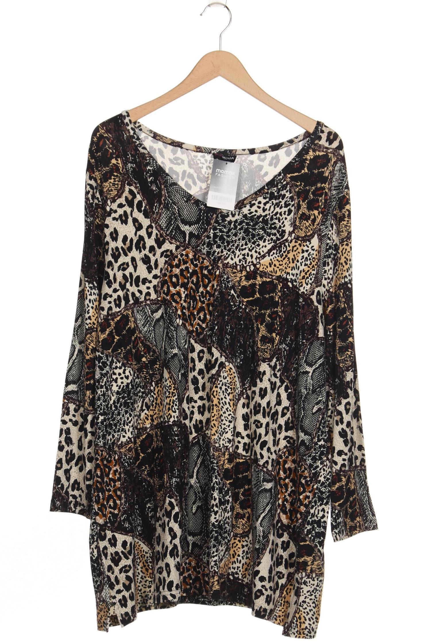 

Miamoda Damen Langarmshirt, braun, Gr. 52