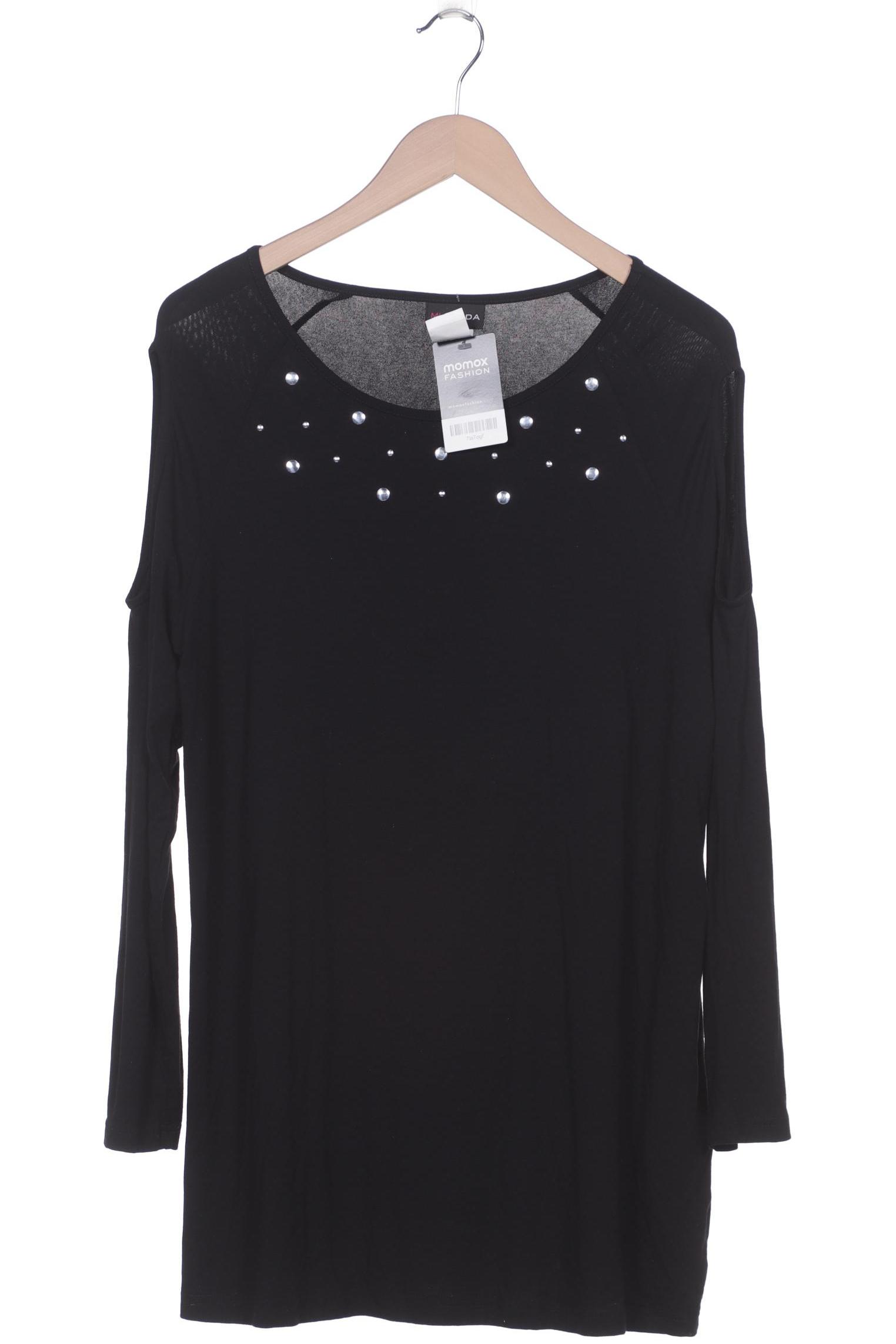 

Miamoda Damen Langarmshirt, schwarz, Gr. 44