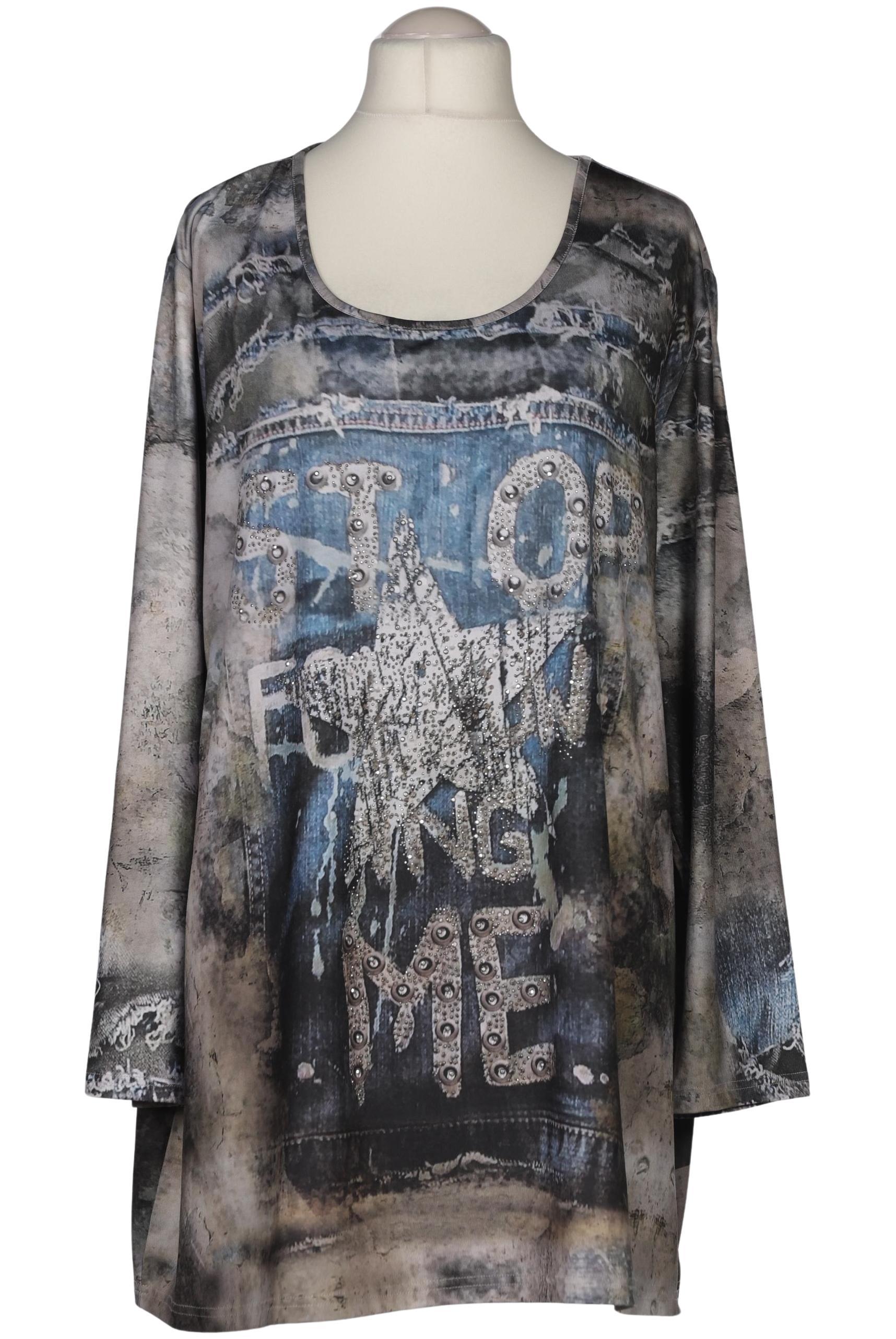 

Miamoda Damen Langarmshirt, mehrfarbig, Gr. 60