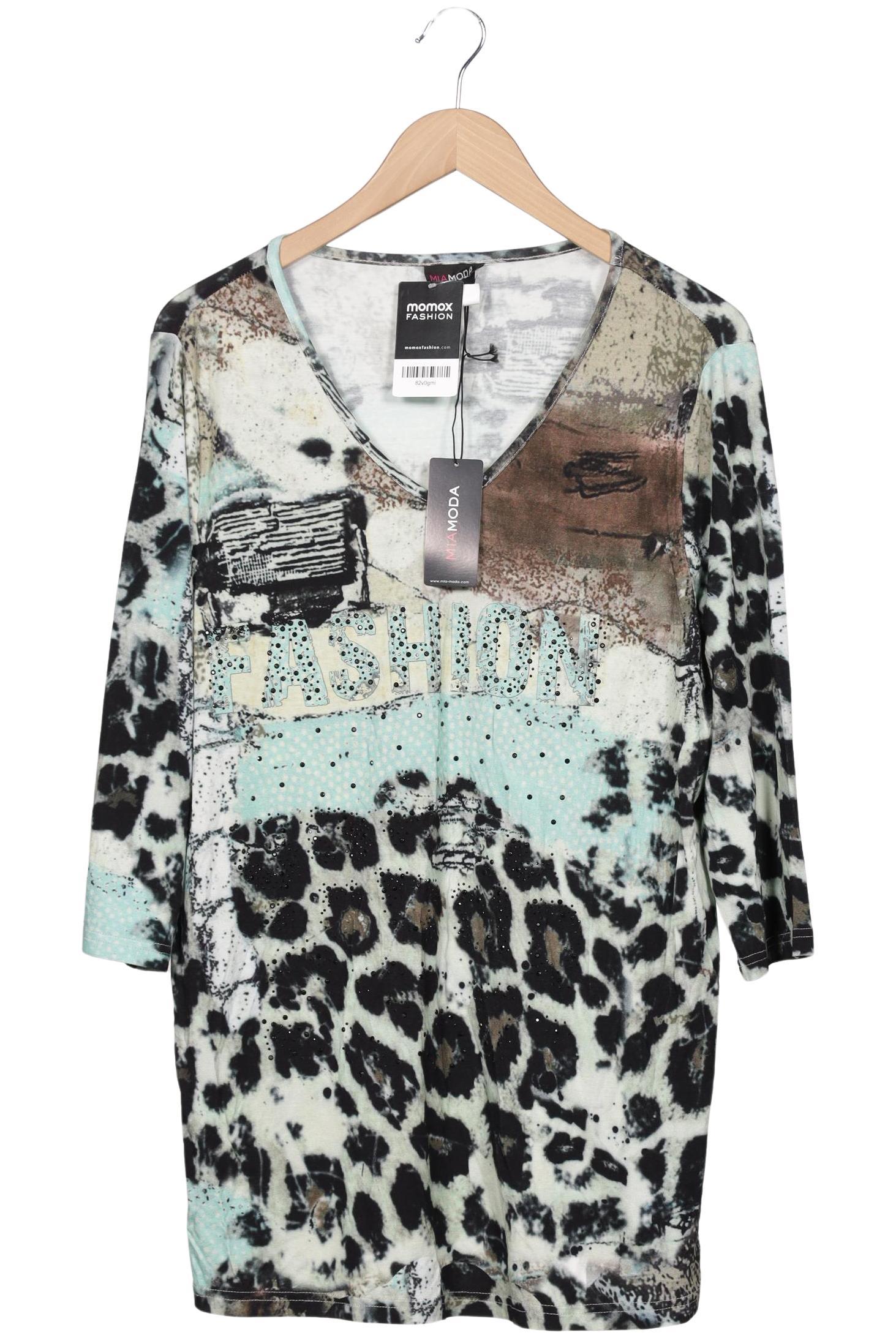 

Miamoda Damen Langarmshirt, mehrfarbig, Gr. 46