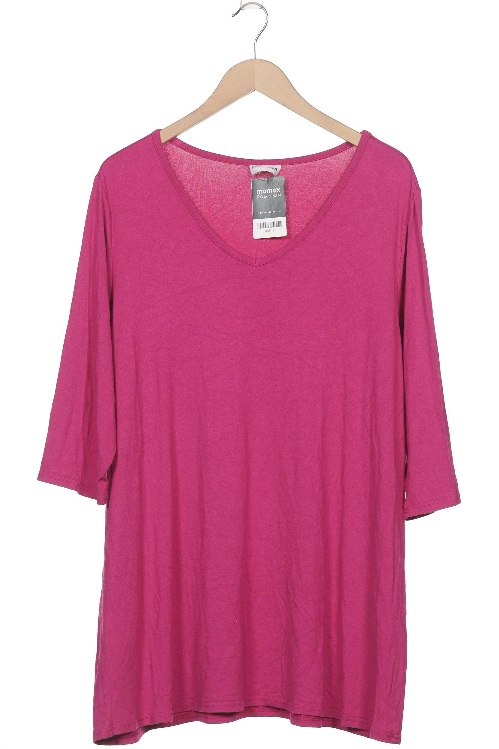 

Miamoda Damen Langarmshirt, pink, Gr. 48