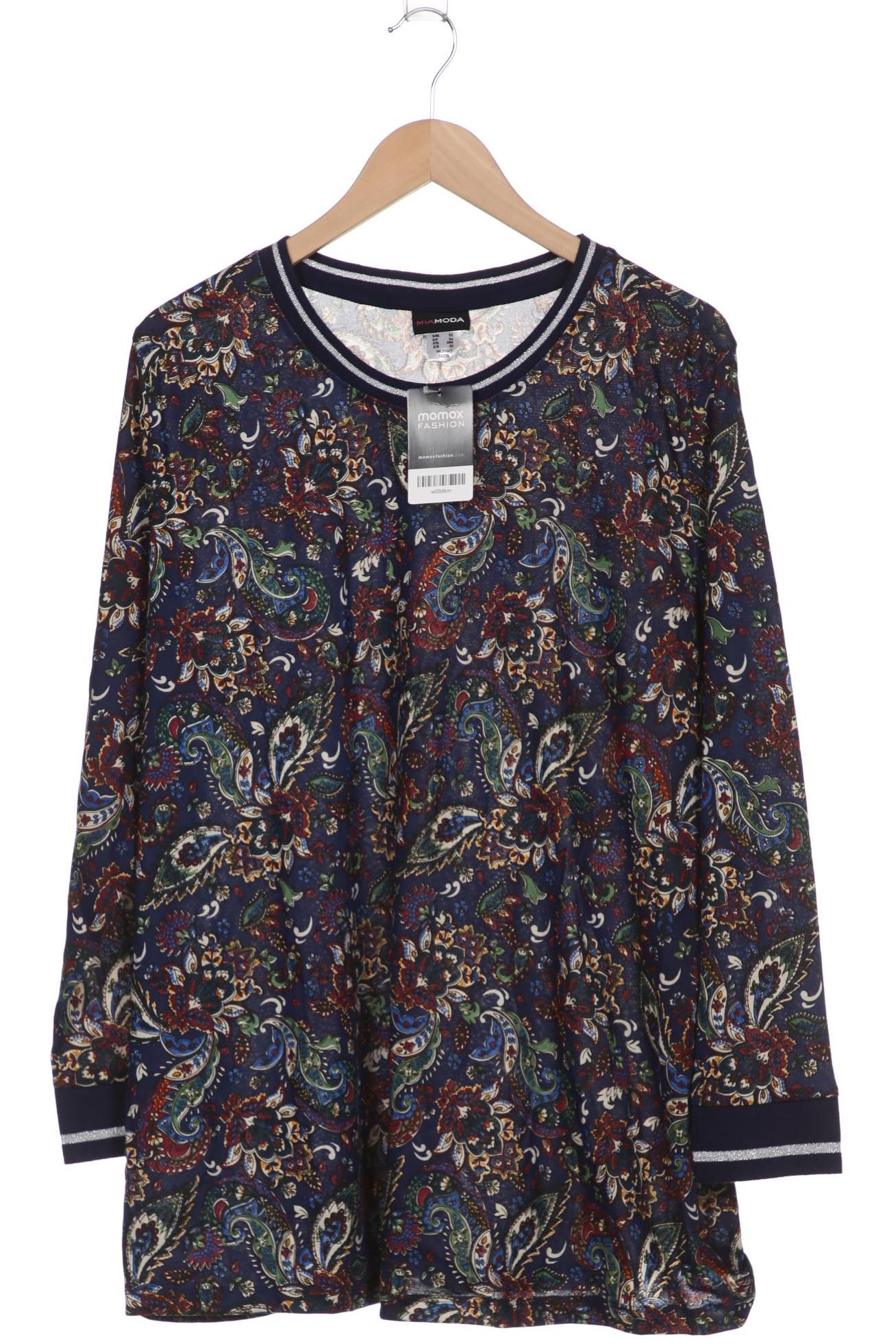 

MIAMODA Damen Langarmshirt, marineblau