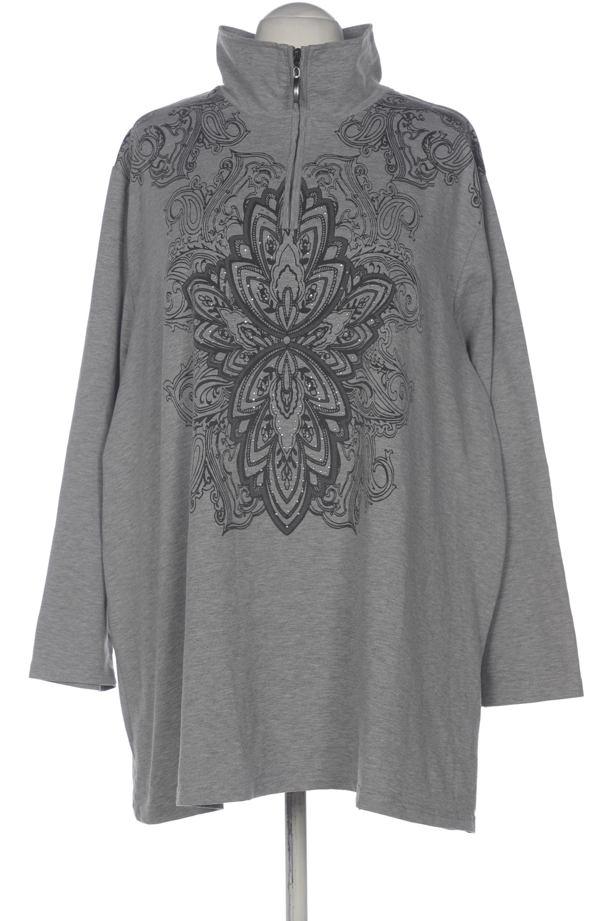 

Miamoda Damen Langarmshirt, grau, Gr. 60