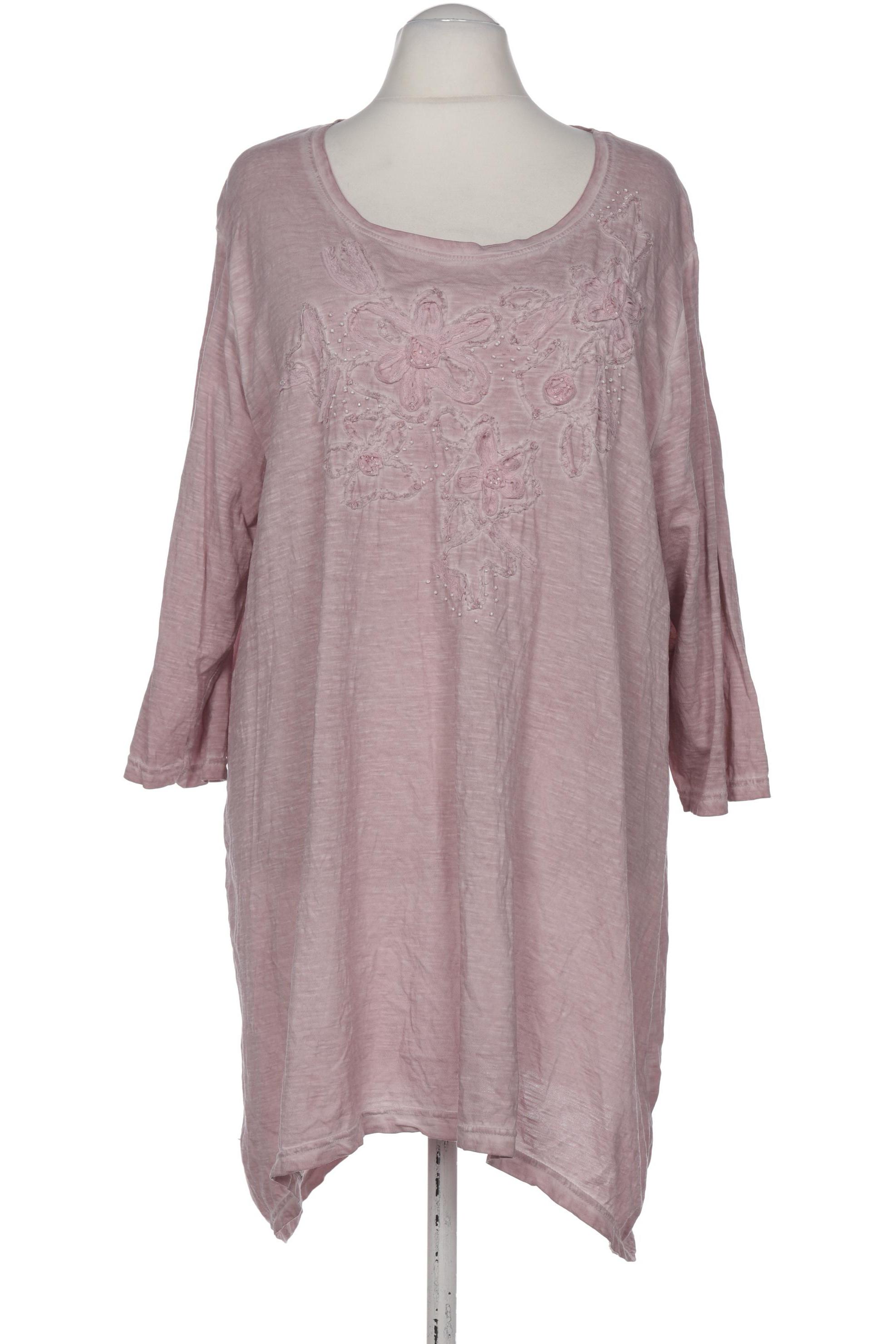 

Miamoda Damen Langarmshirt, pink, Gr. 56