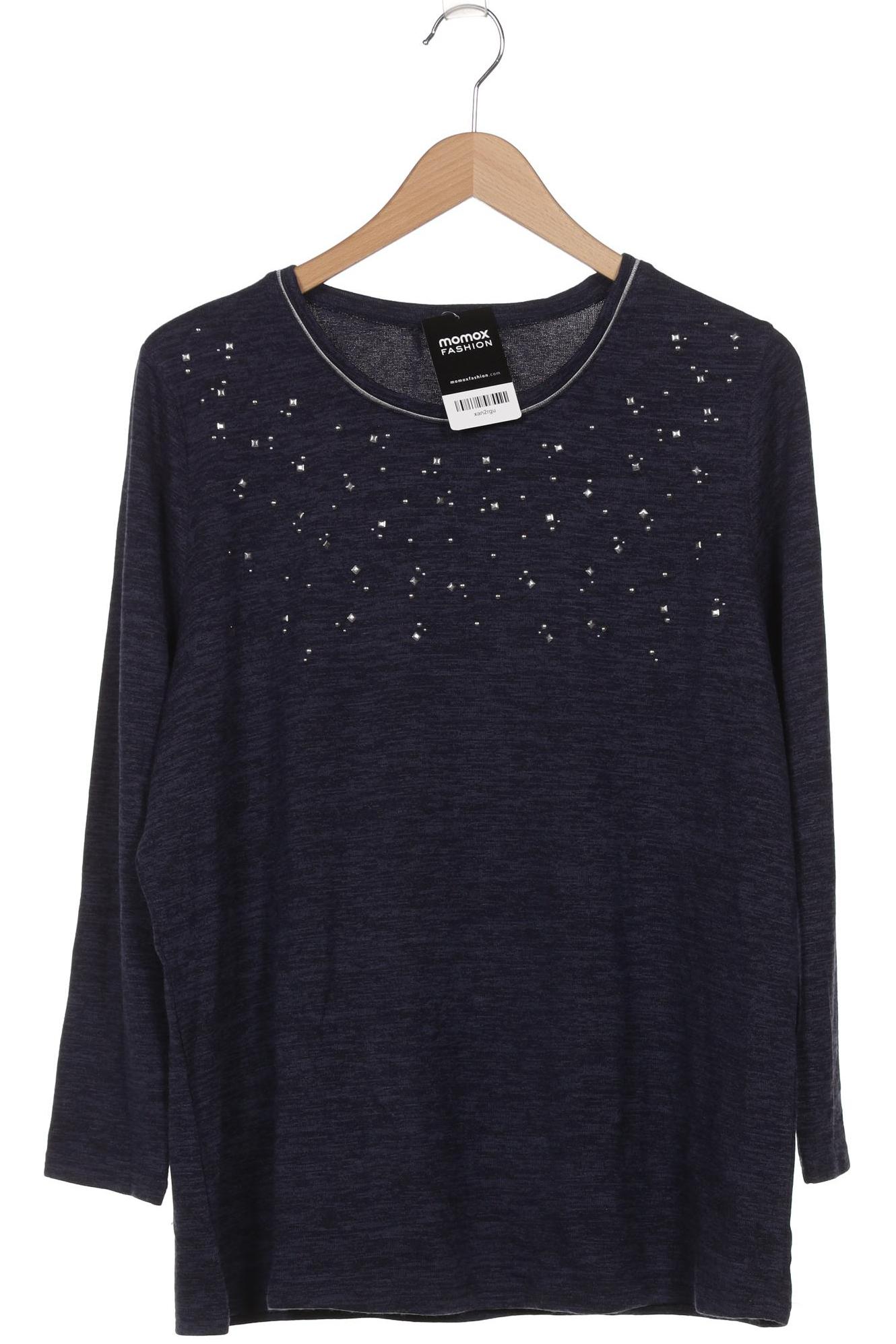 

Miamoda Damen Langarmshirt, marineblau, Gr. 48