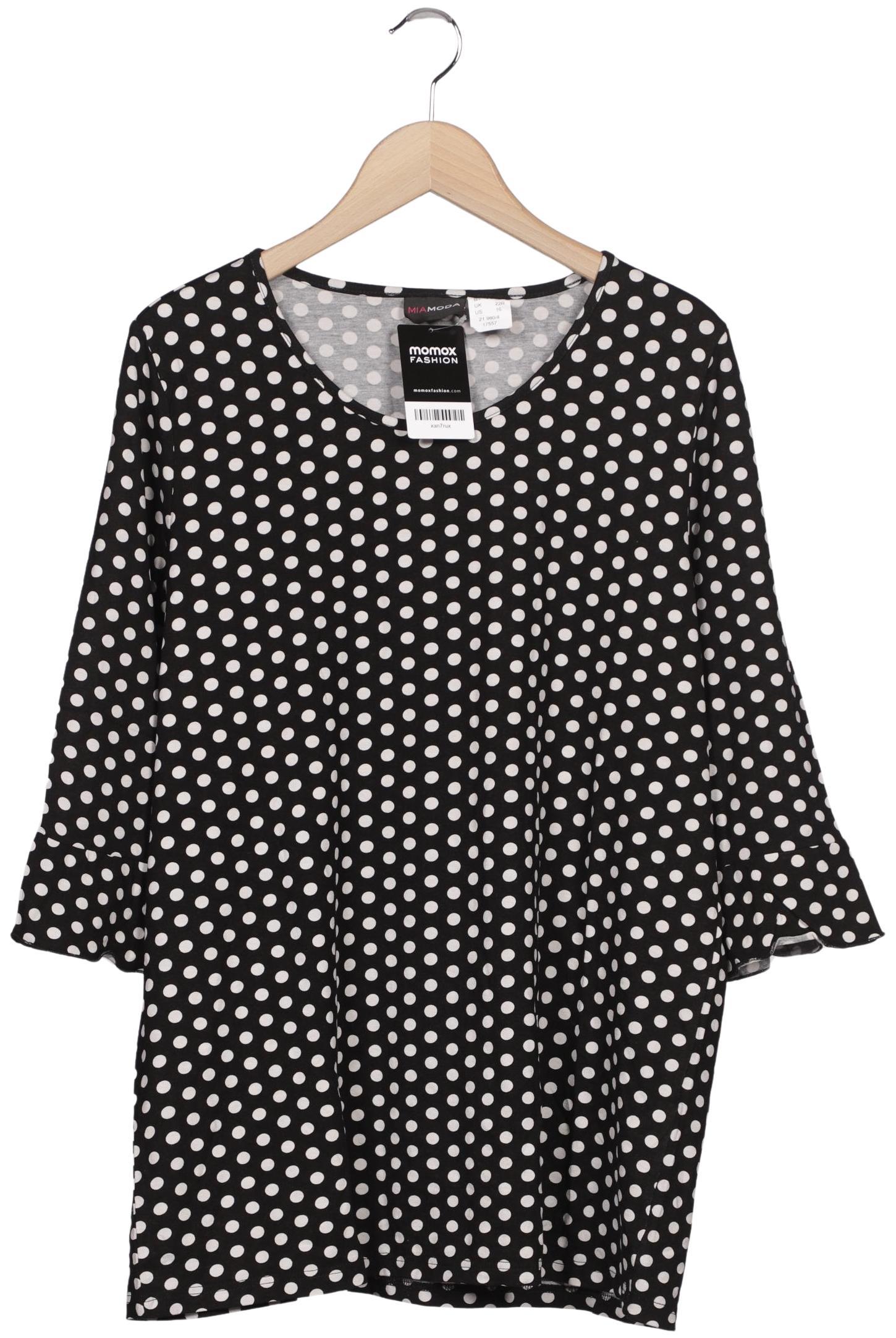 

Miamoda Damen Langarmshirt, mehrfarbig, Gr. 48