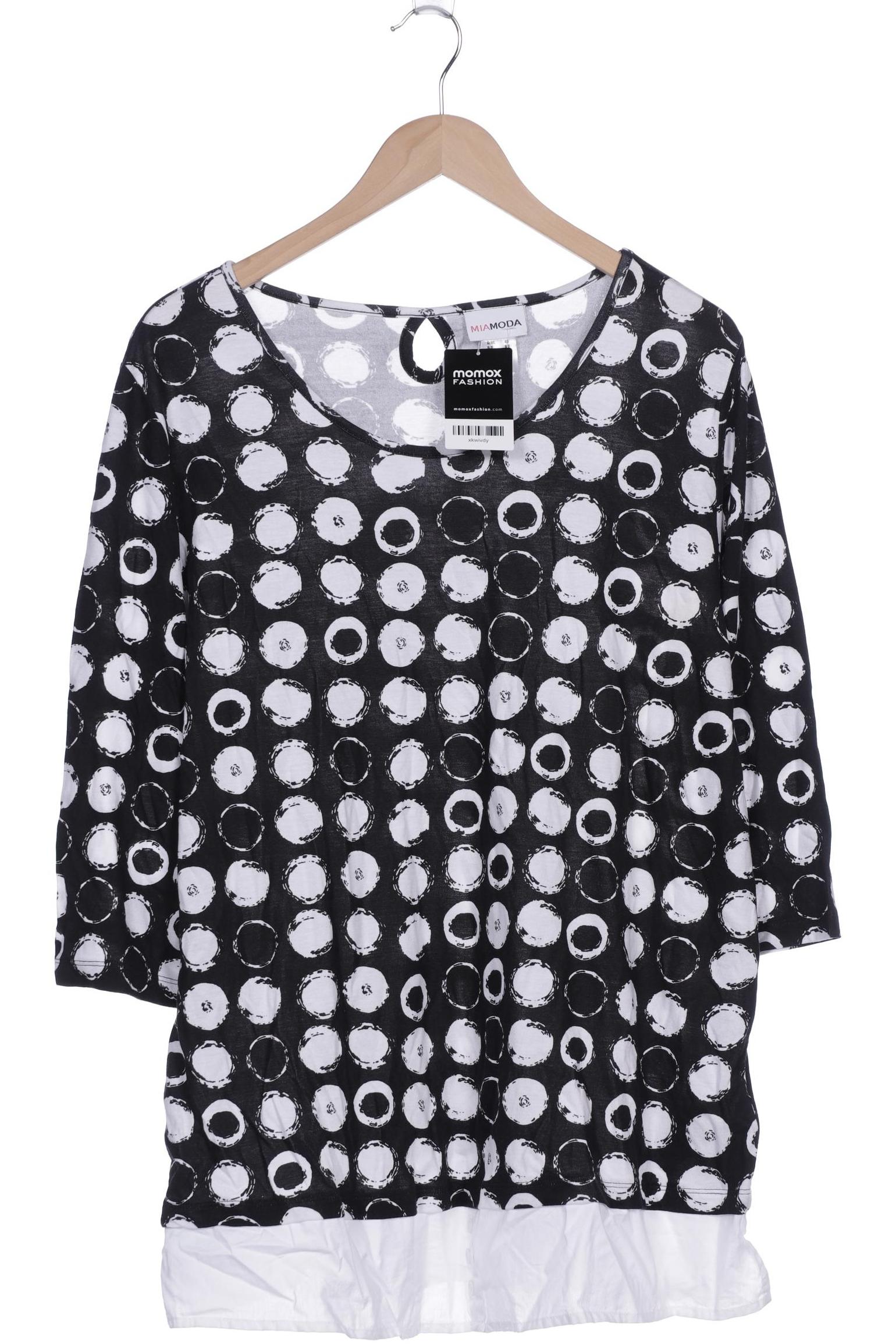 

MIAMODA Damen Langarmshirt, schwarz