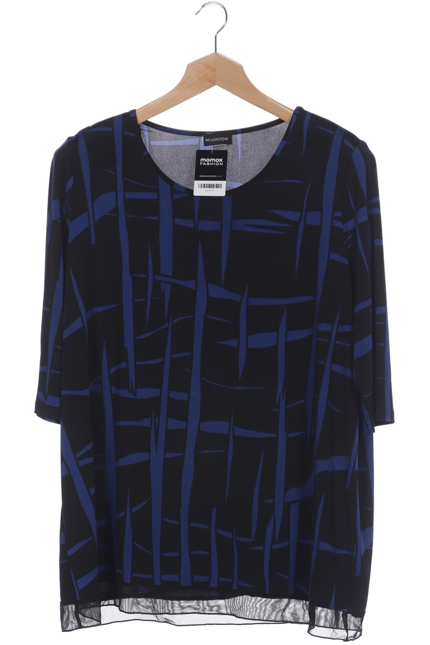 

Miamoda Damen Langarmshirt, schwarz, Gr. 48