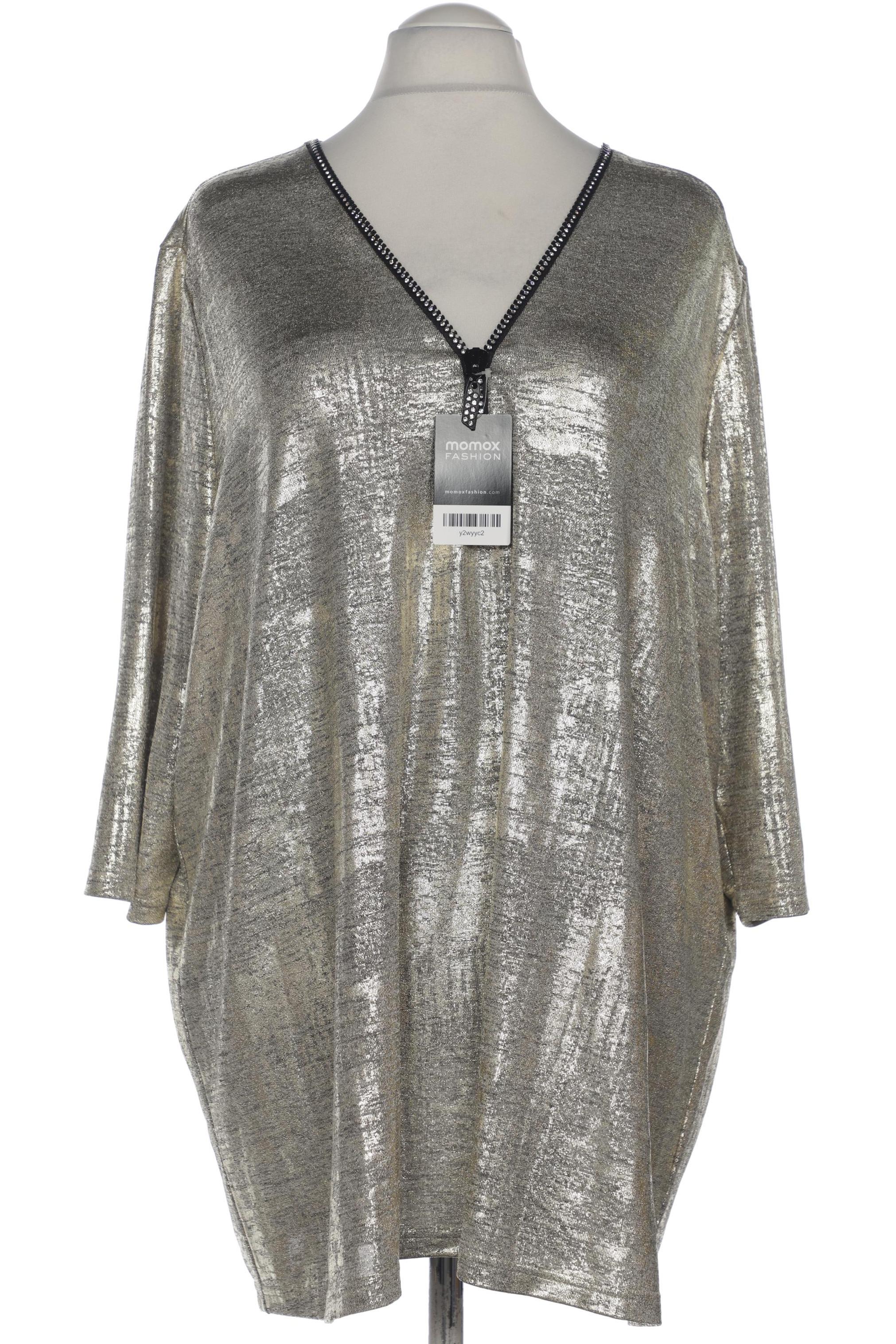 

Miamoda Damen Langarmshirt, gold, Gr. 58