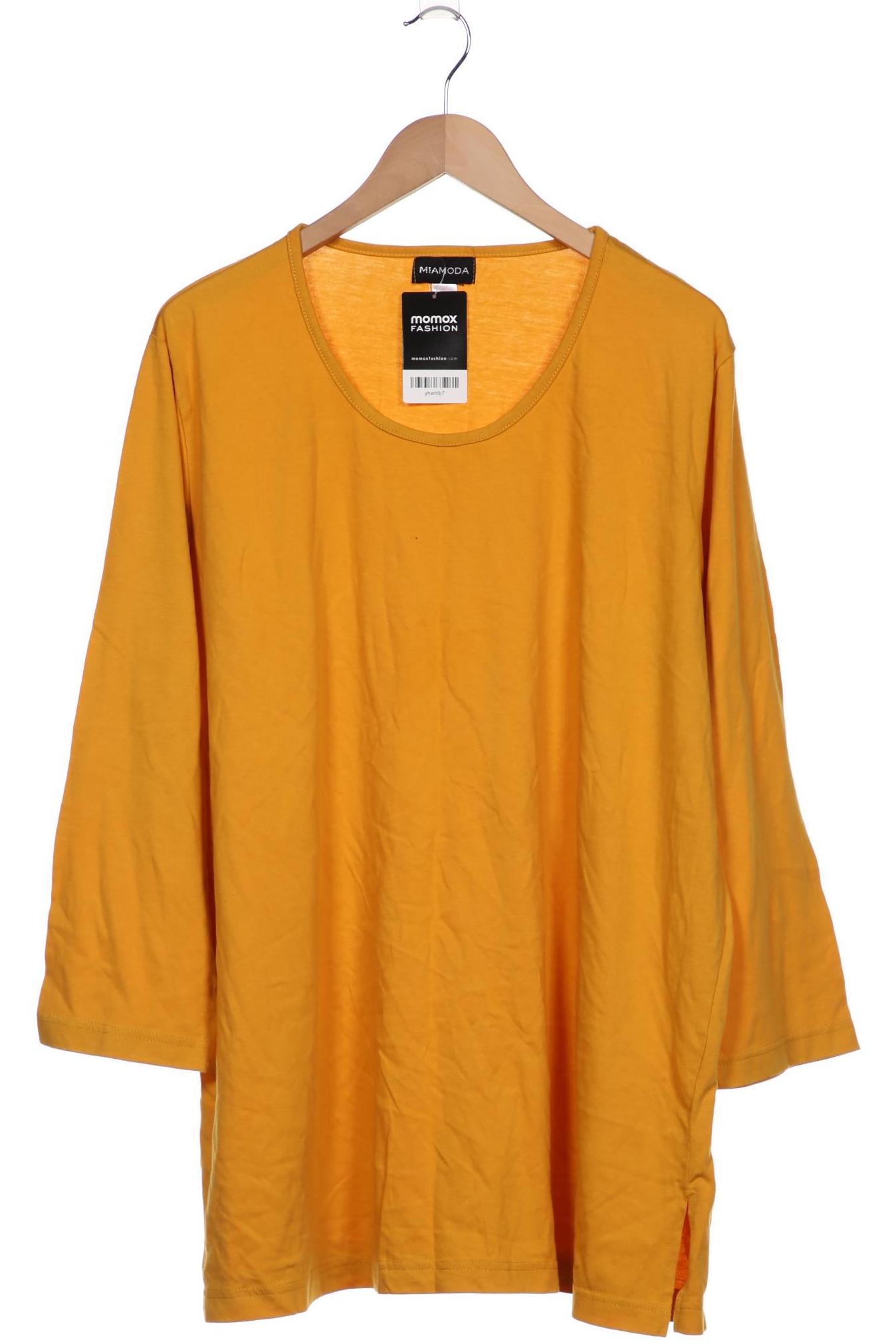 

MIAMODA Damen Langarmshirt, gelb