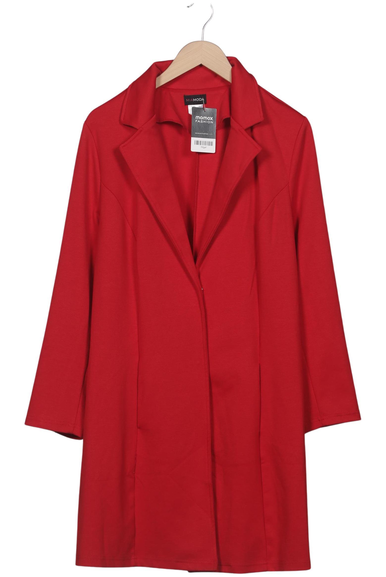 

Miamoda Damen Mantel, rot, Gr. 48