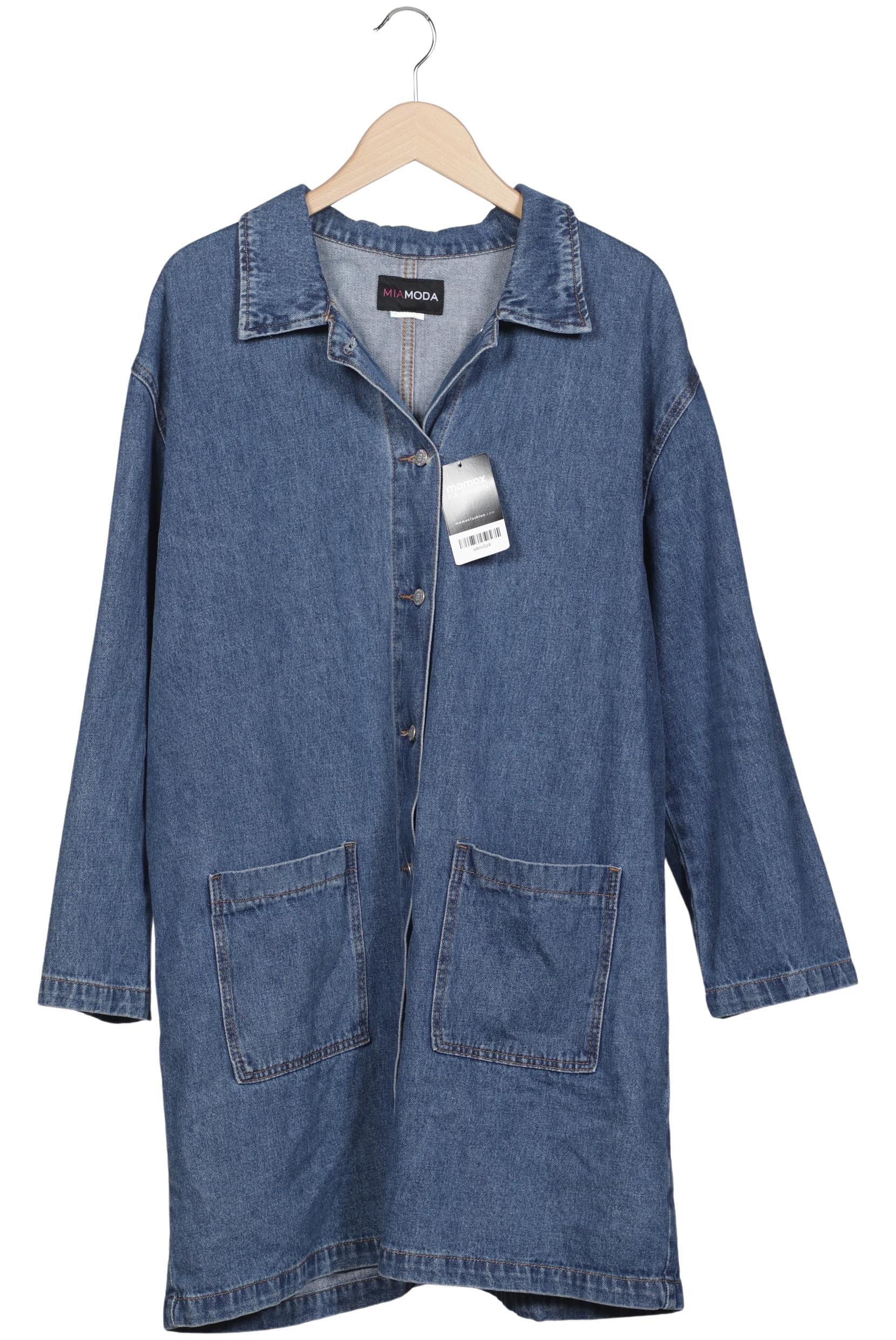 

Miamoda Damen Mantel, blau, Gr. 46