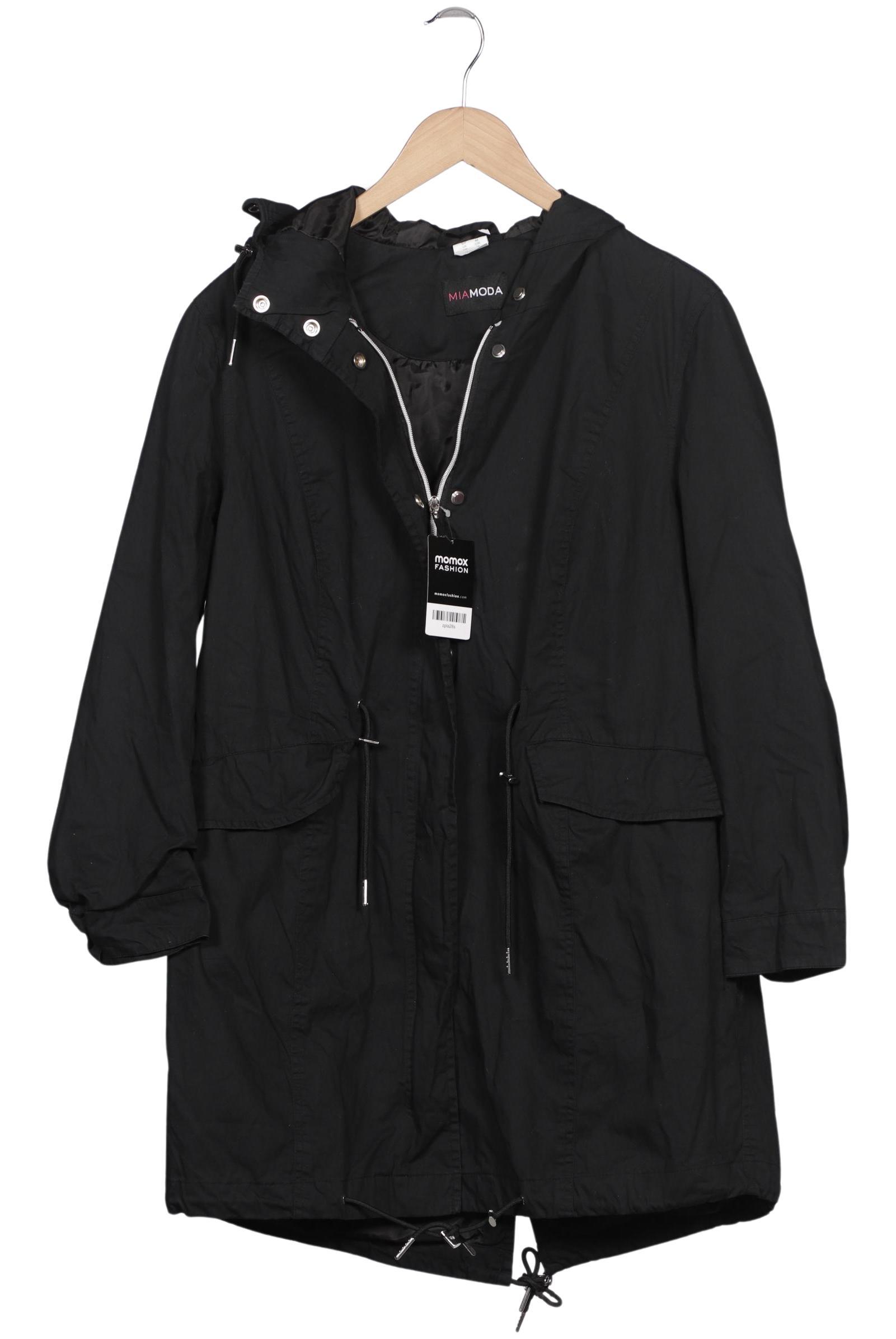 

Miamoda Damen Mantel, schwarz, Gr. 46