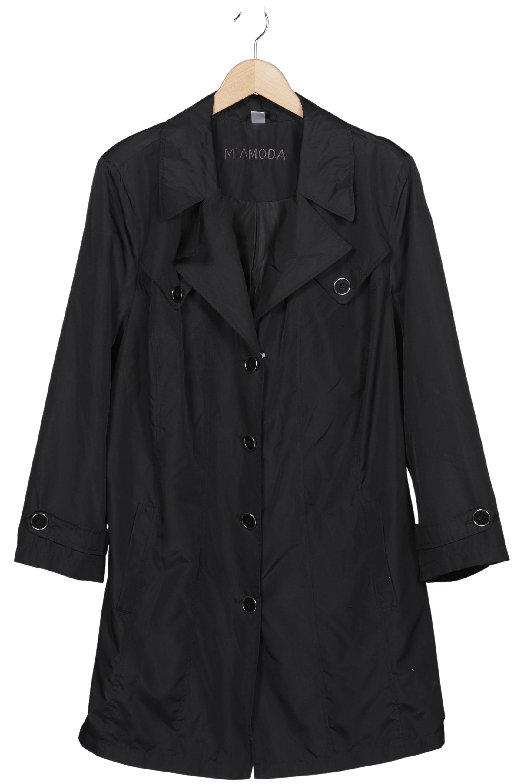 

Miamoda Damen Mantel, schwarz, Gr. 52