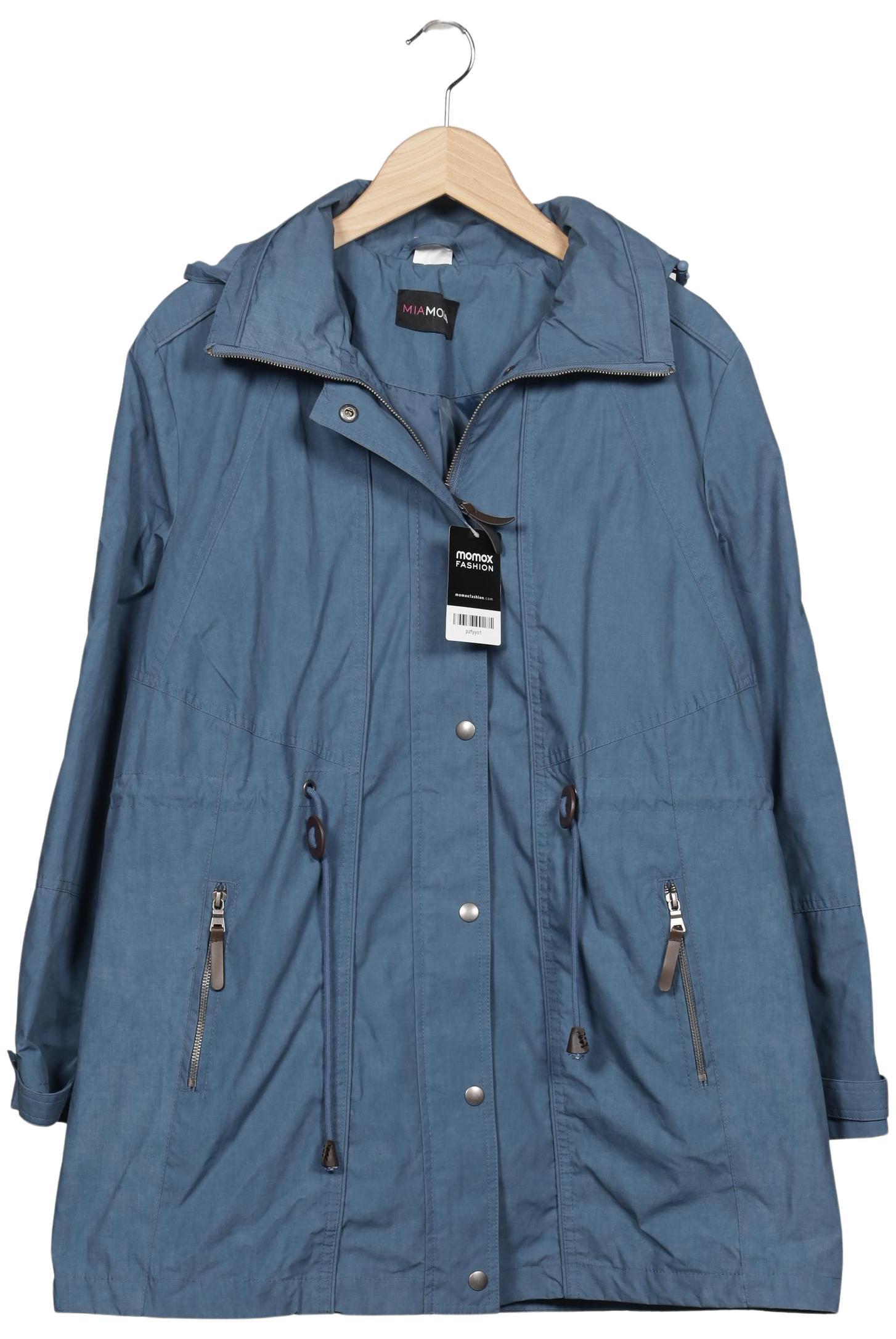 

Miamoda Damen Mantel, blau, Gr. 46