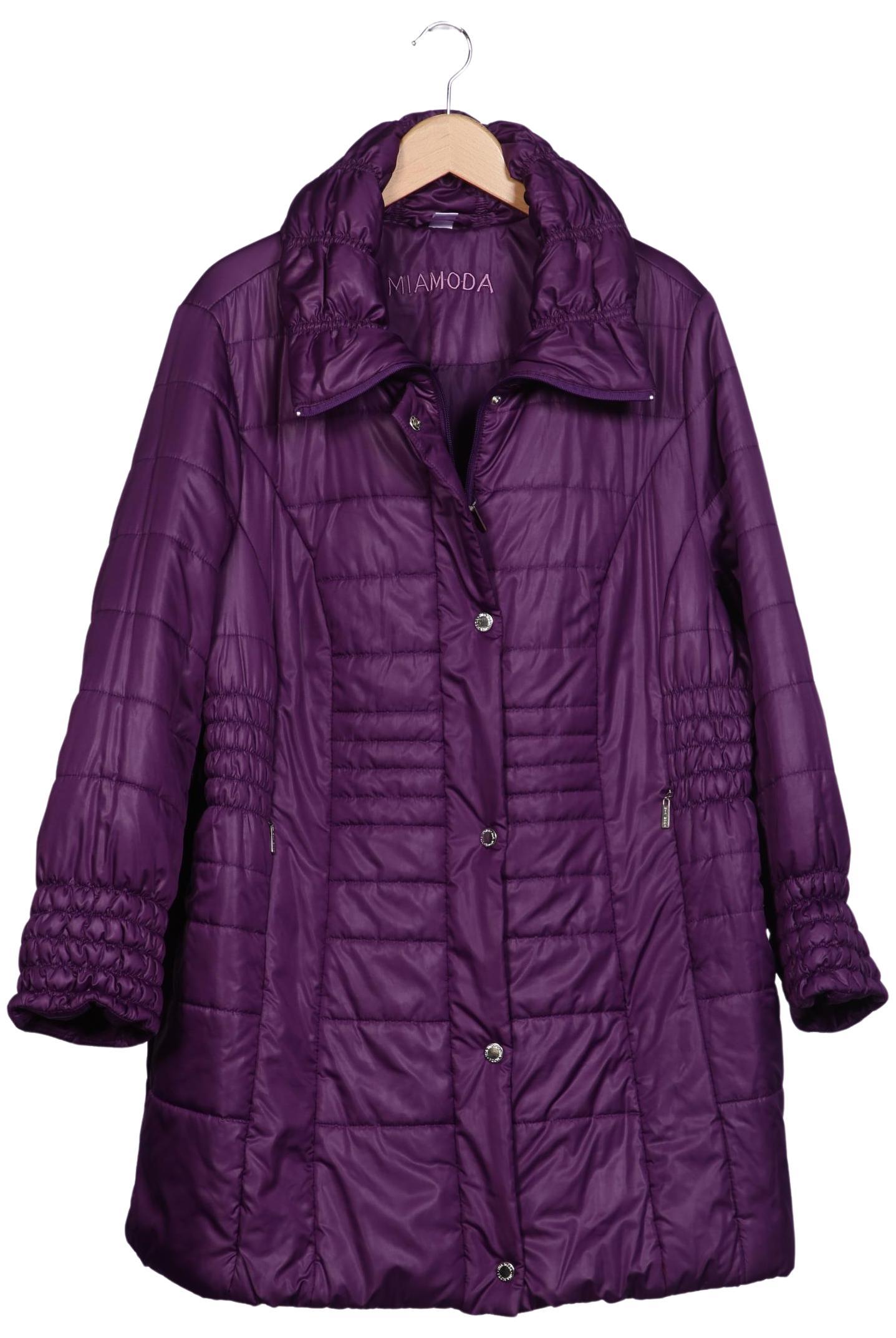 

Miamoda Damen Mantel, flieder, Gr. 50