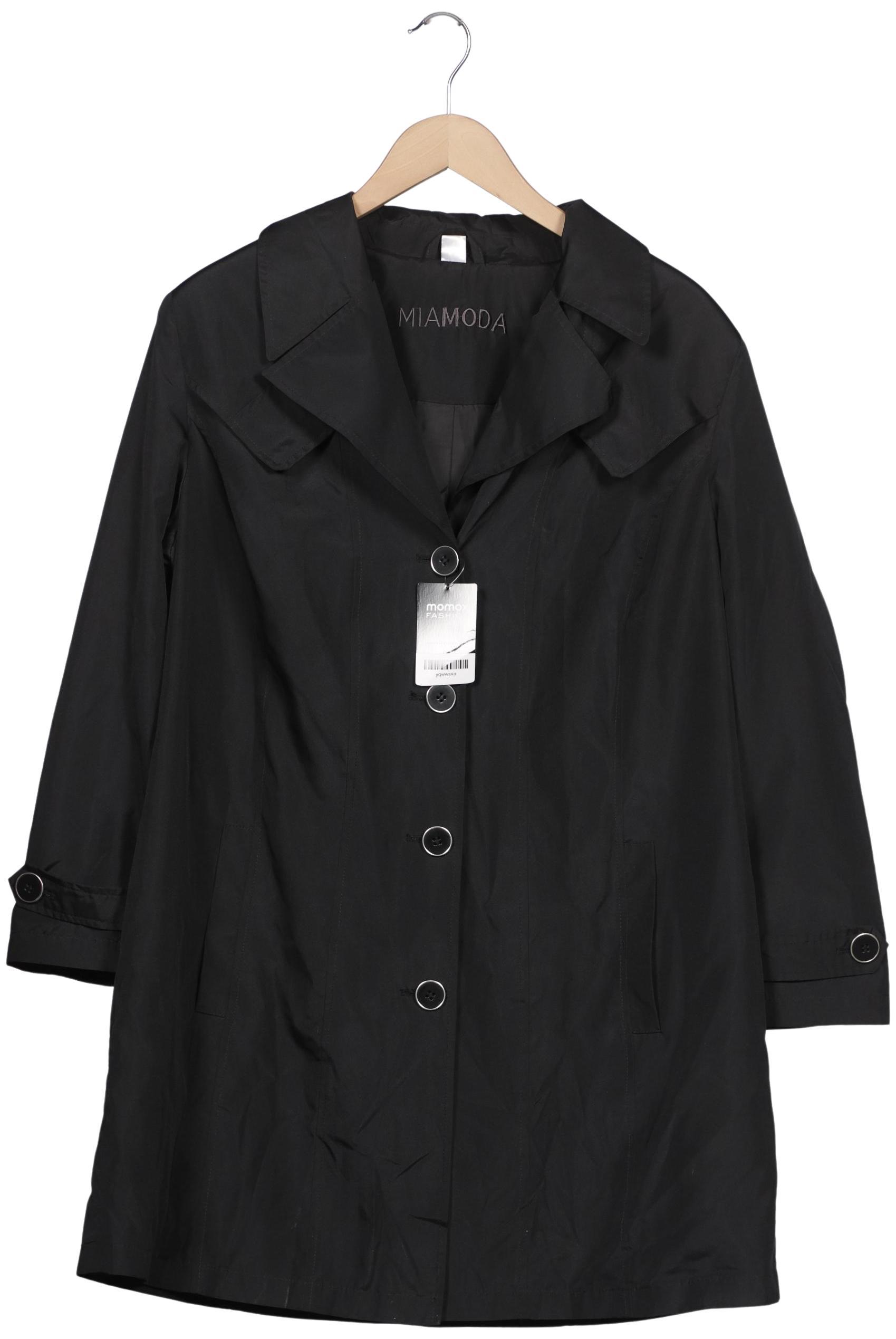 

Miamoda Damen Mantel, schwarz, Gr. 46