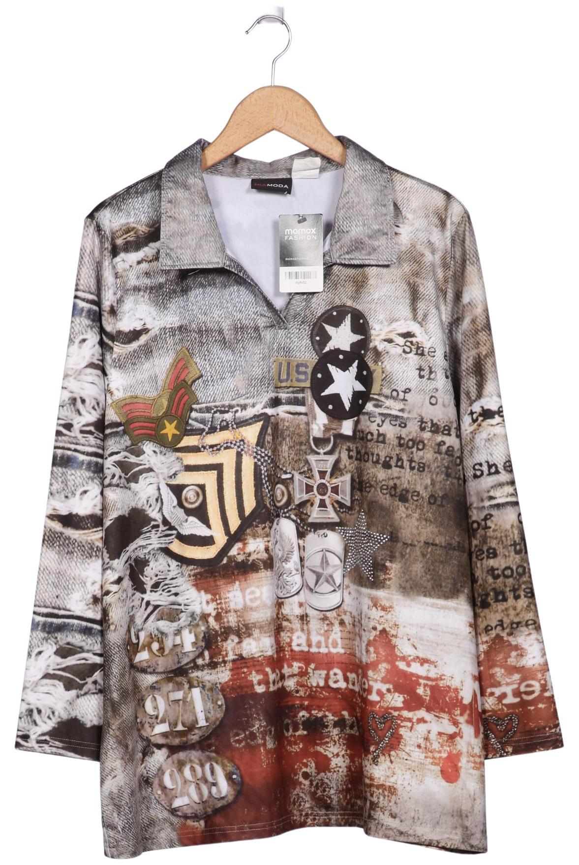 

Miamoda Damen Poloshirt, mehrfarbig, Gr. 50