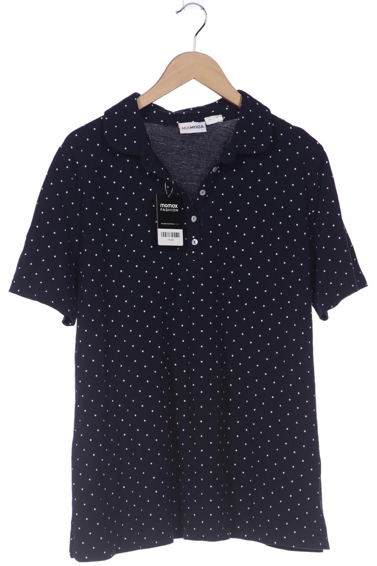 

Miamoda Damen Poloshirt, marineblau, Gr. 50