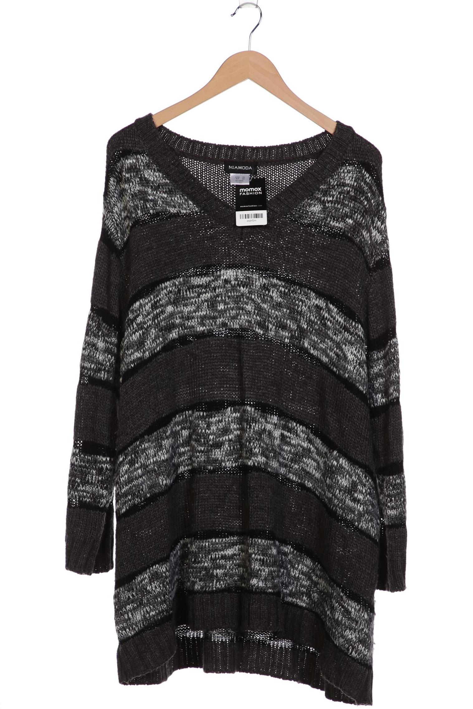 

Miamoda Damen Pullover, grau, Gr. 58