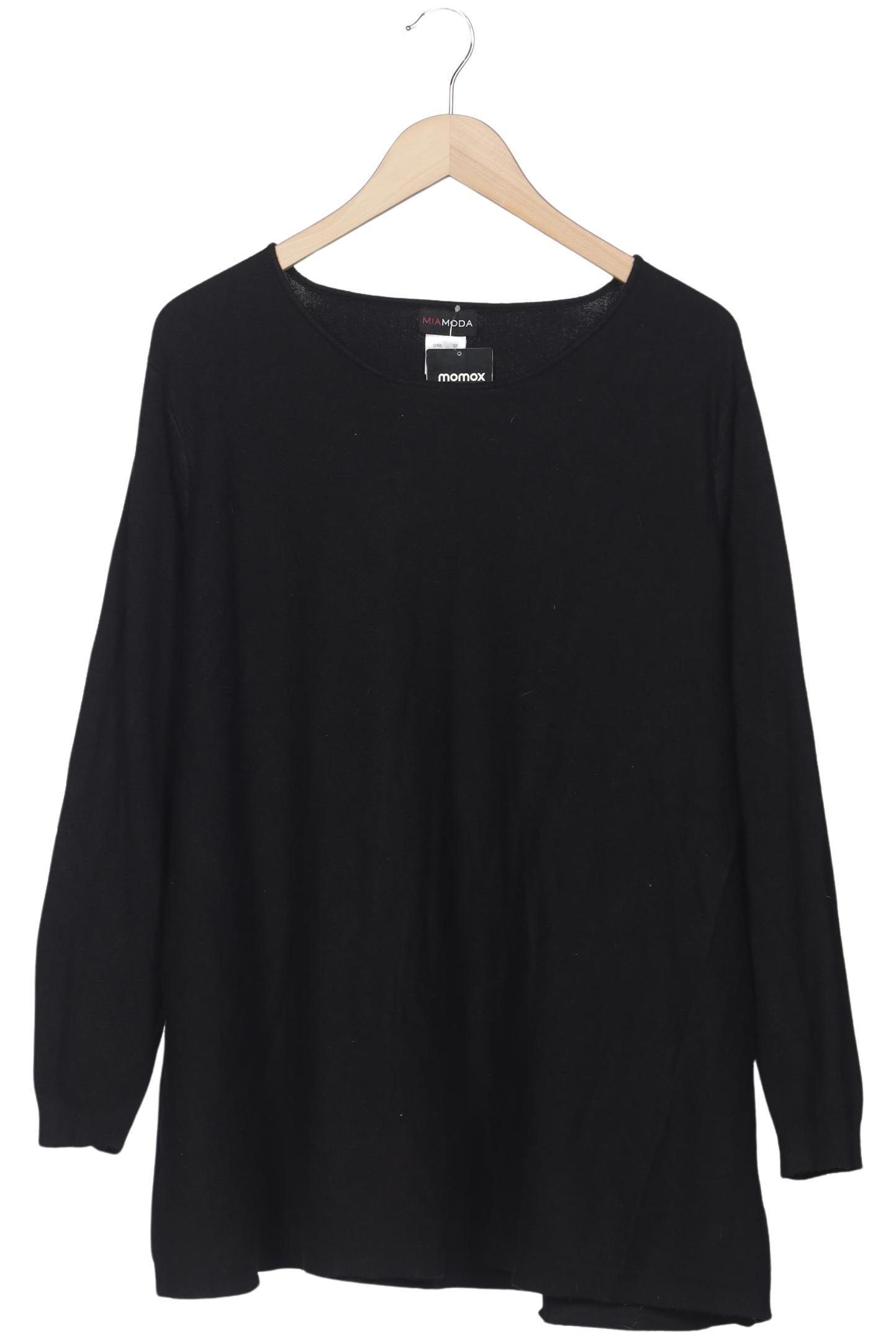 

Miamoda Damen Pullover, schwarz, Gr. 52