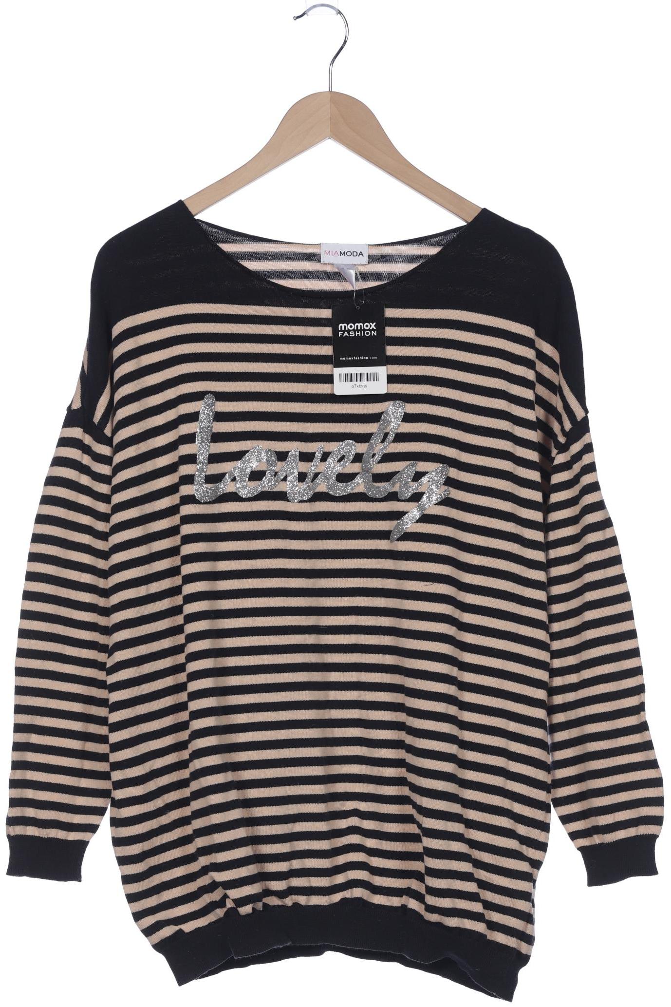 

Miamoda Damen Pullover, beige, Gr. 46