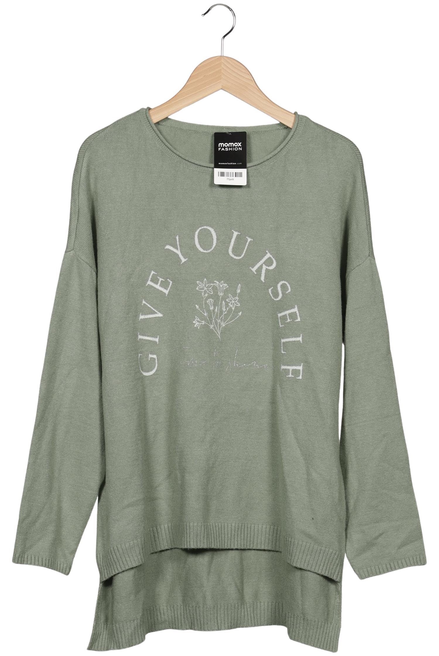 

Miamoda Damen Pullover, grün, Gr. 46