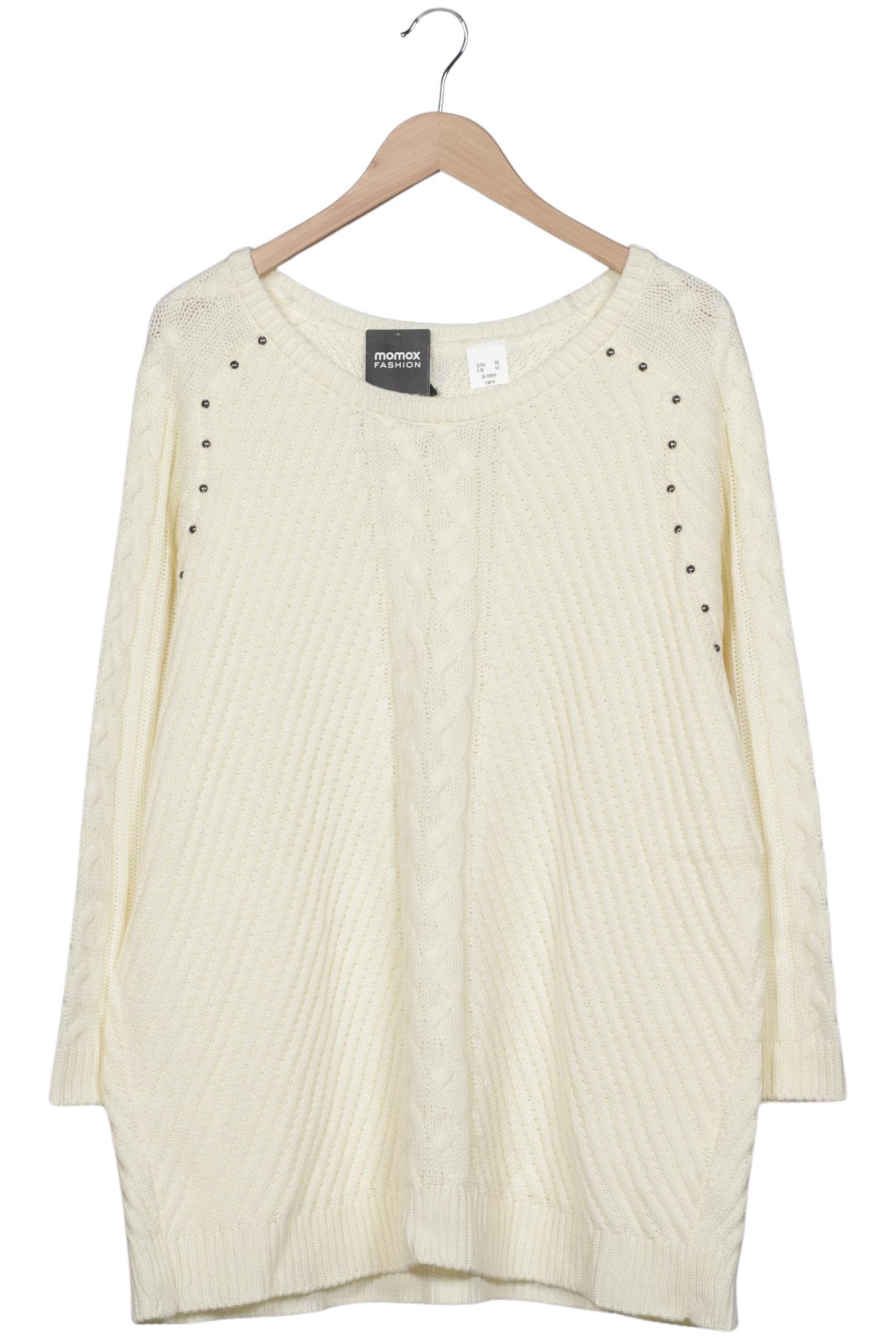 

Miamoda Damen Pullover, cremeweiß, Gr. 50