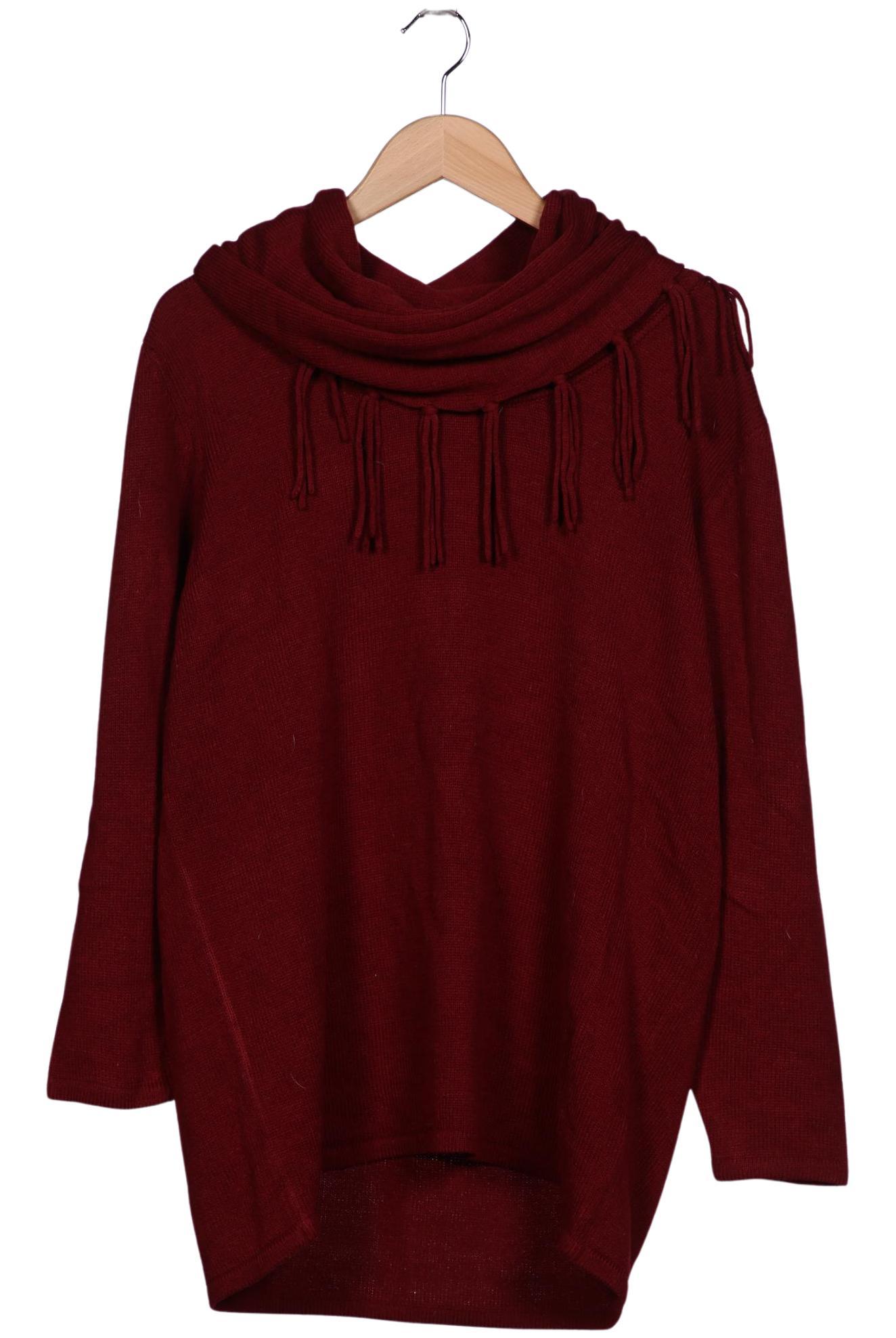 

Miamoda Damen Pullover, bordeaux, Gr. 46