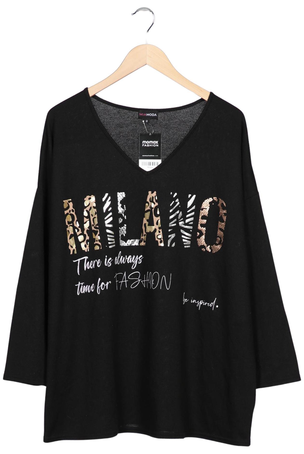 

Miamoda Damen Pullover, schwarz, Gr. 52