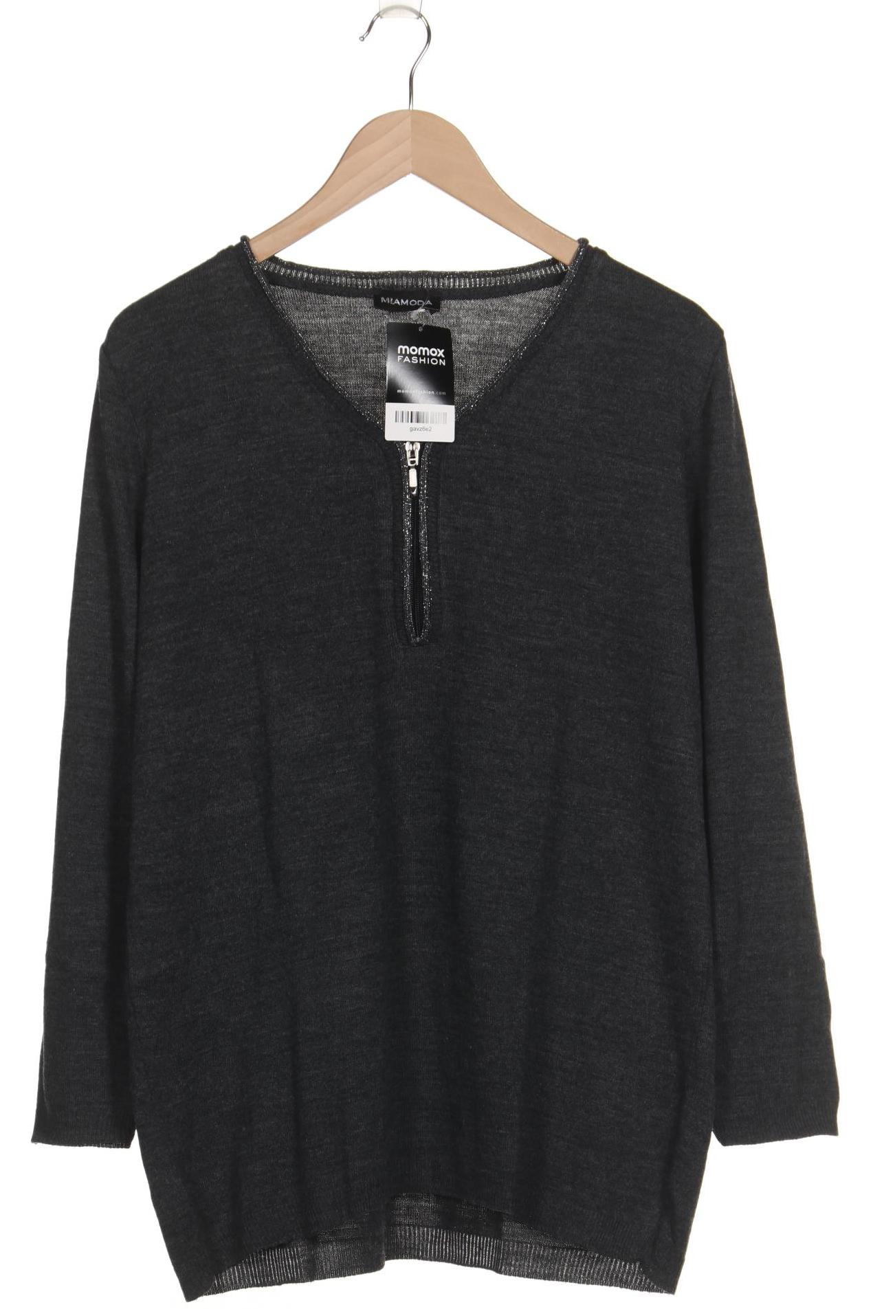 

Miamoda Damen Pullover, grau, Gr. 42