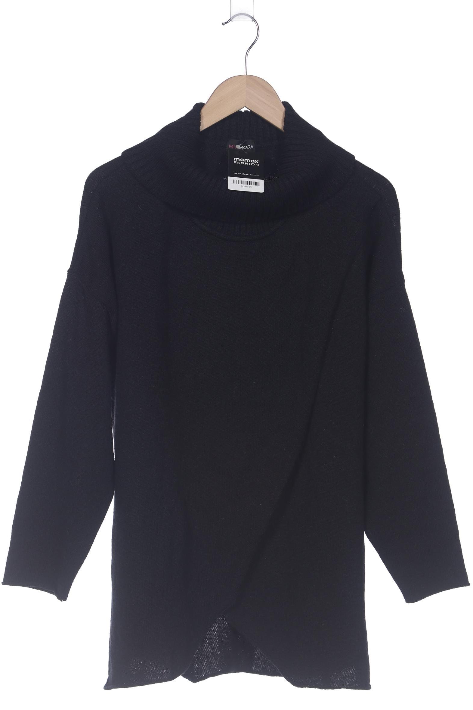 

Miamoda Damen Pullover, schwarz, Gr. 48