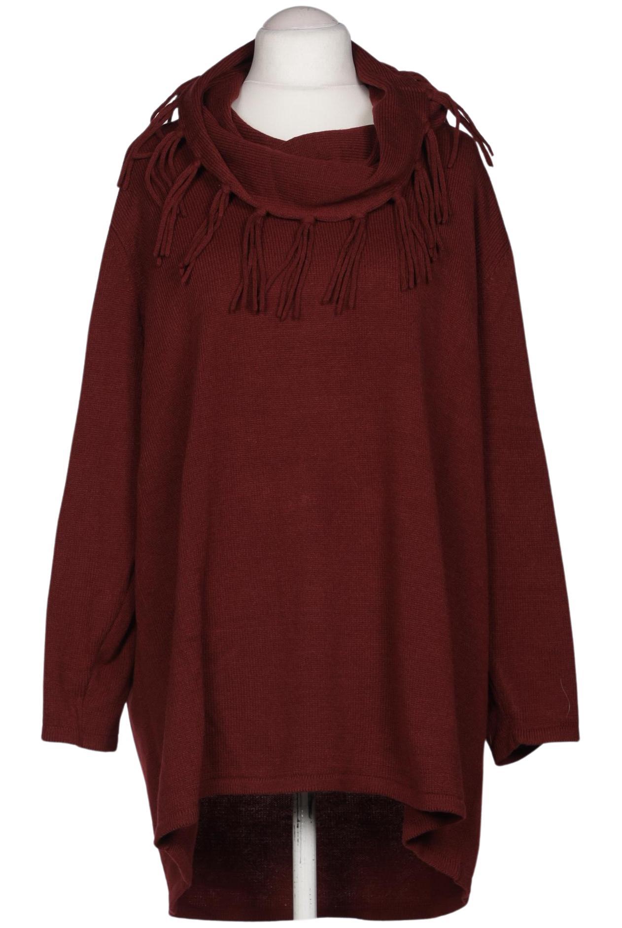 

Miamoda Damen Pullover, bordeaux, Gr. 56