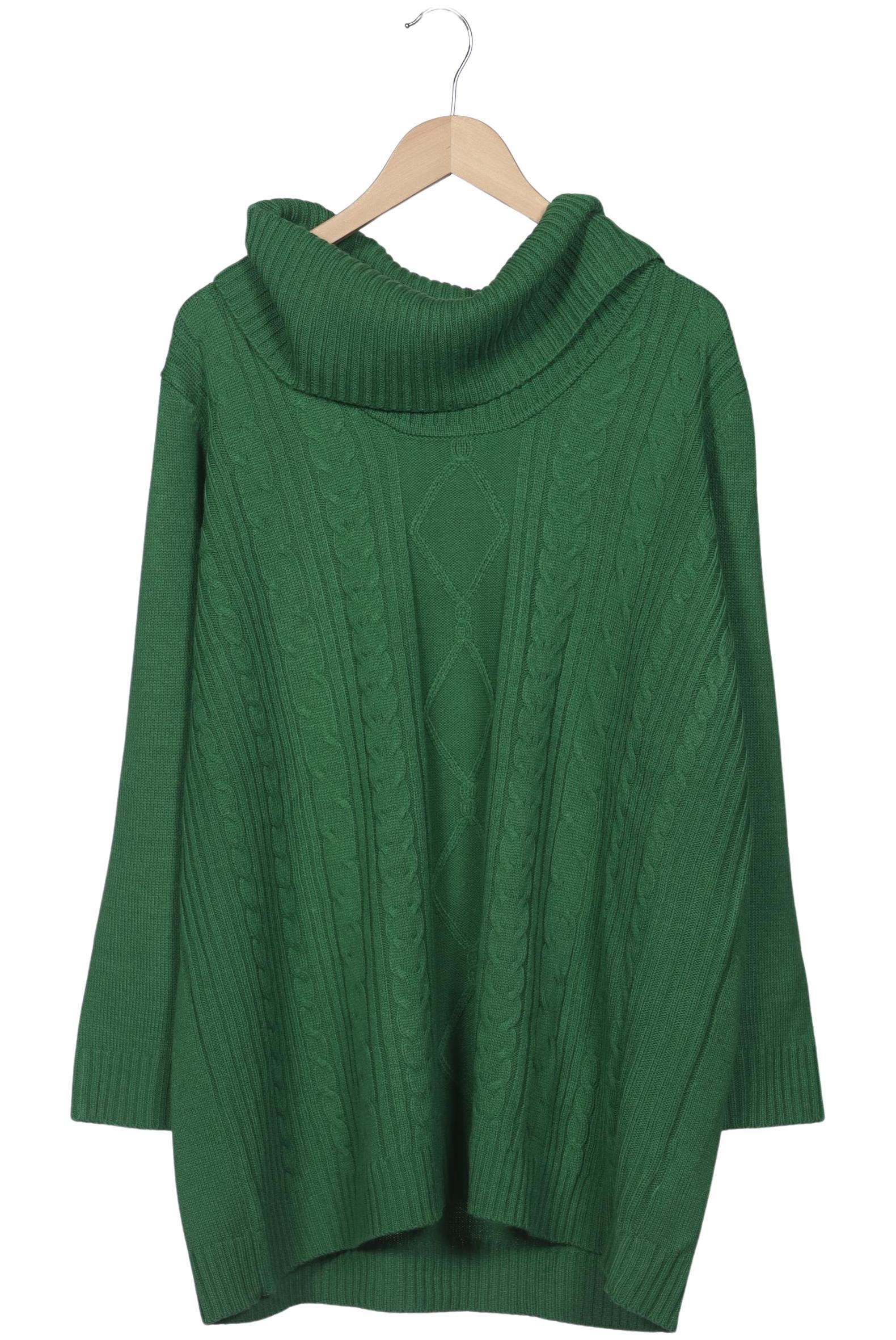 

Miamoda Damen Pullover, grün, Gr. 48
