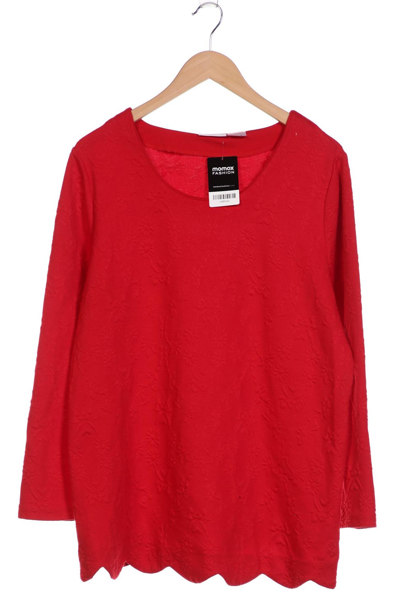 

Miamoda Damen Pullover, rot, Gr. 48