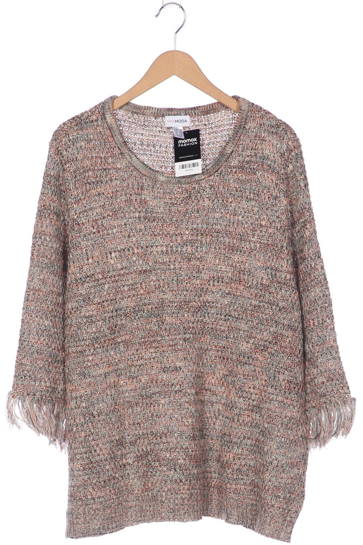 

Miamoda Damen Pullover, orange, Gr. 50